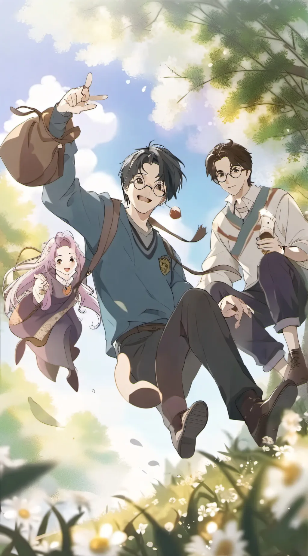 ai character: Harry Potter background