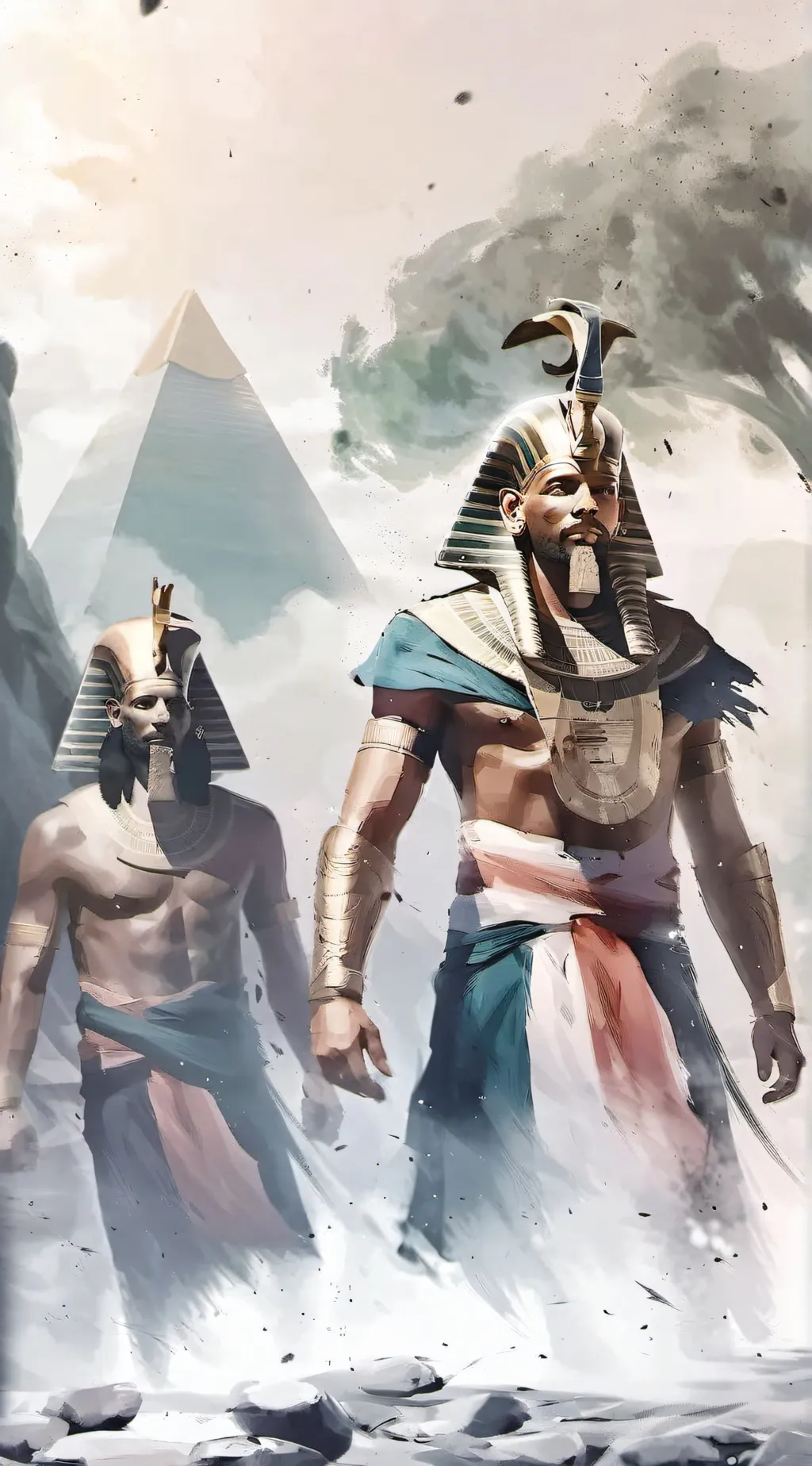 ai character: Pharoh background