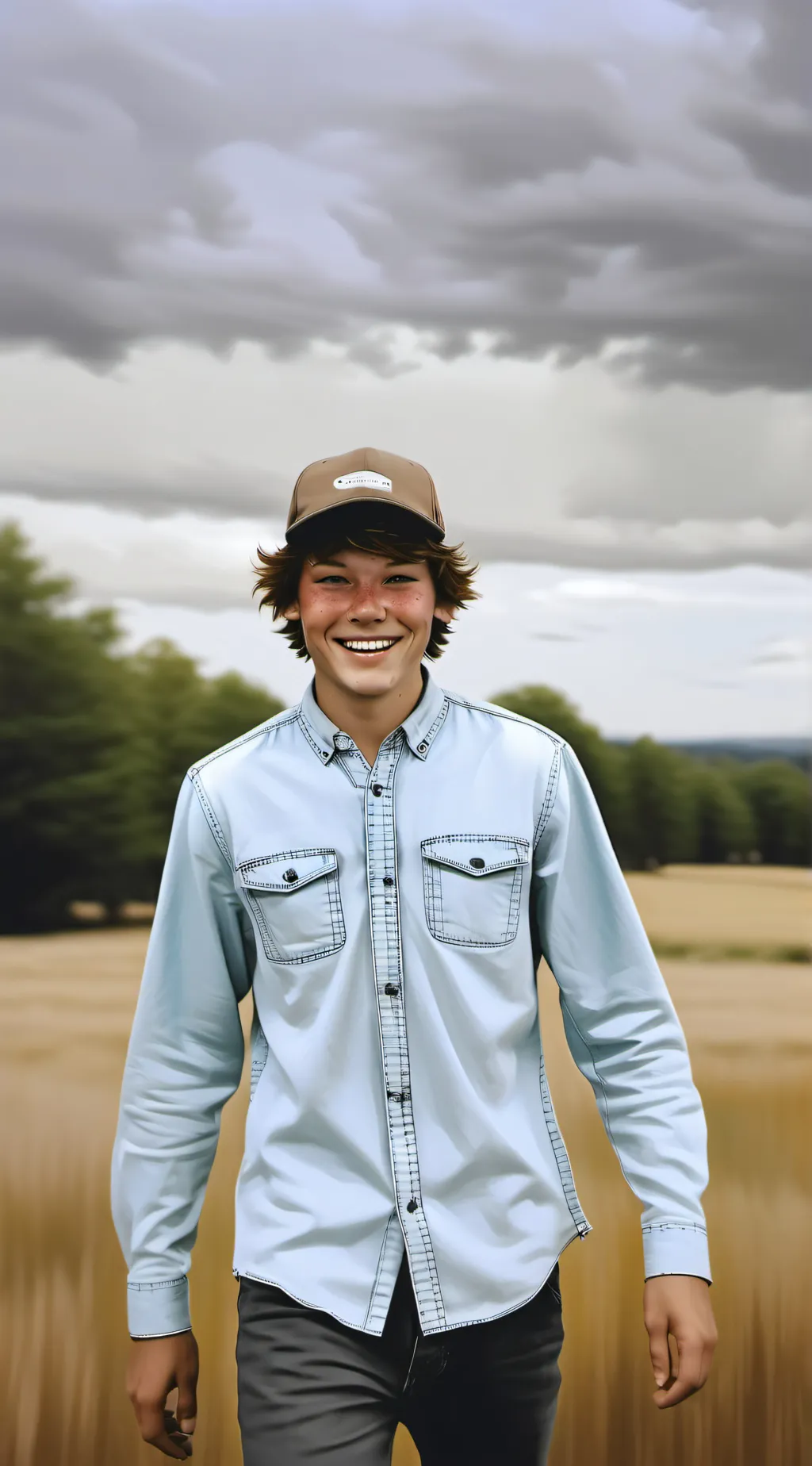 ai character: Blake  background