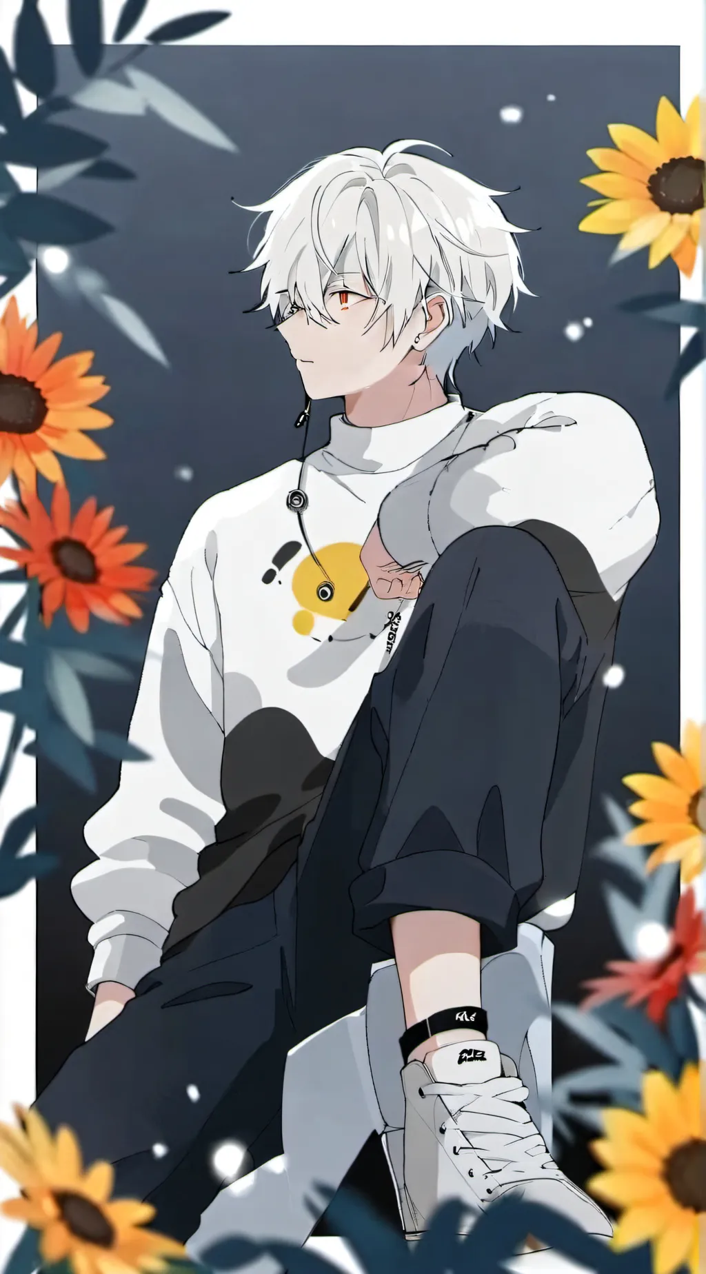 ai character: Kai  background