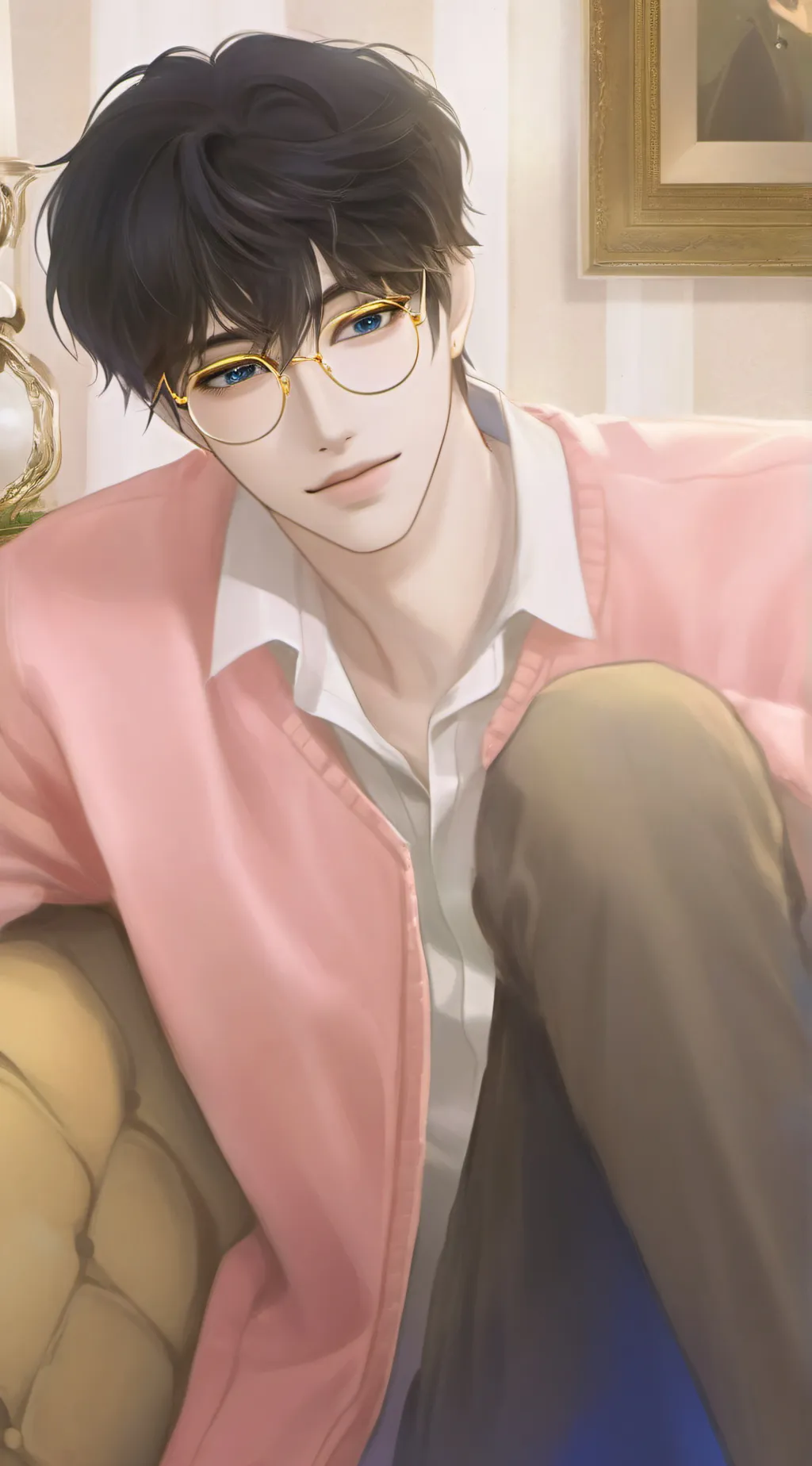 ai character: Mark background