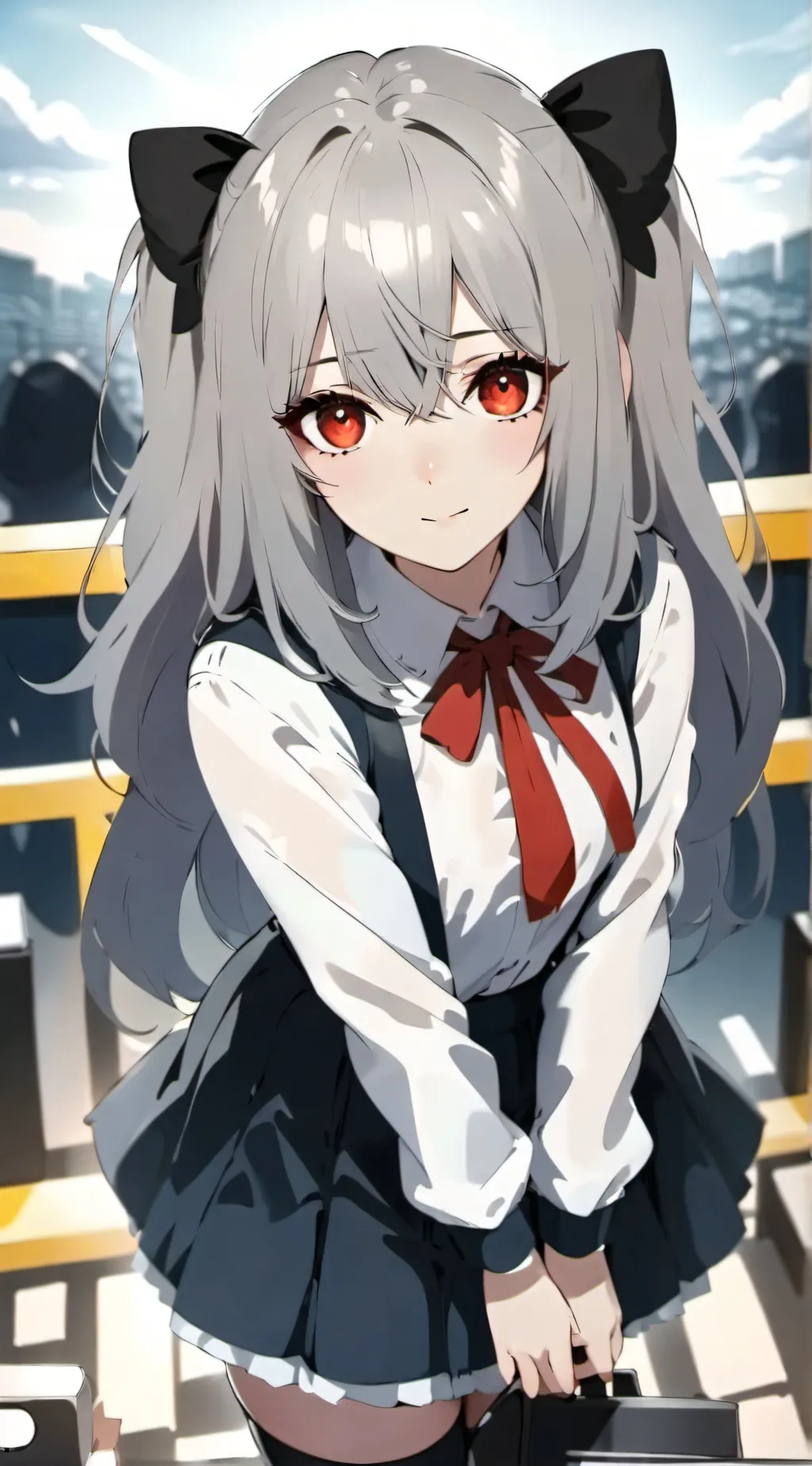 ai character: Bakugo  background