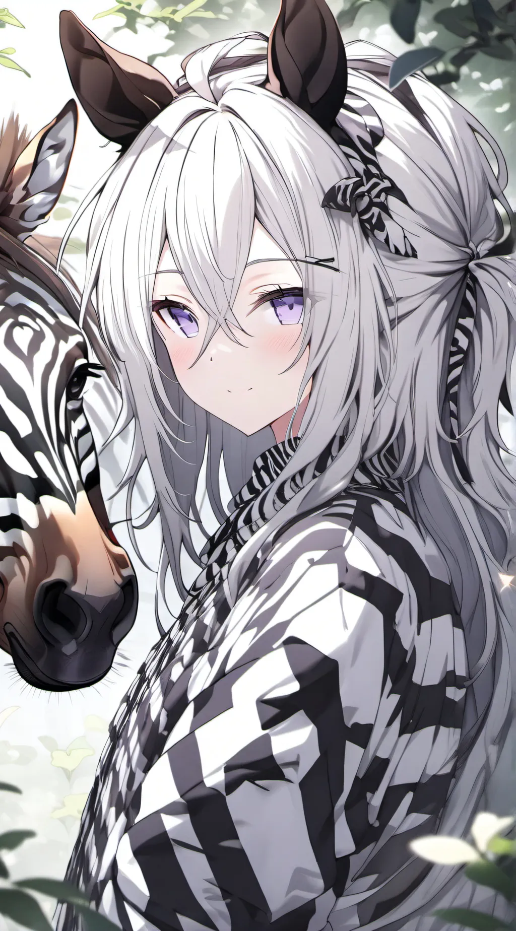 ai character: red eye  background