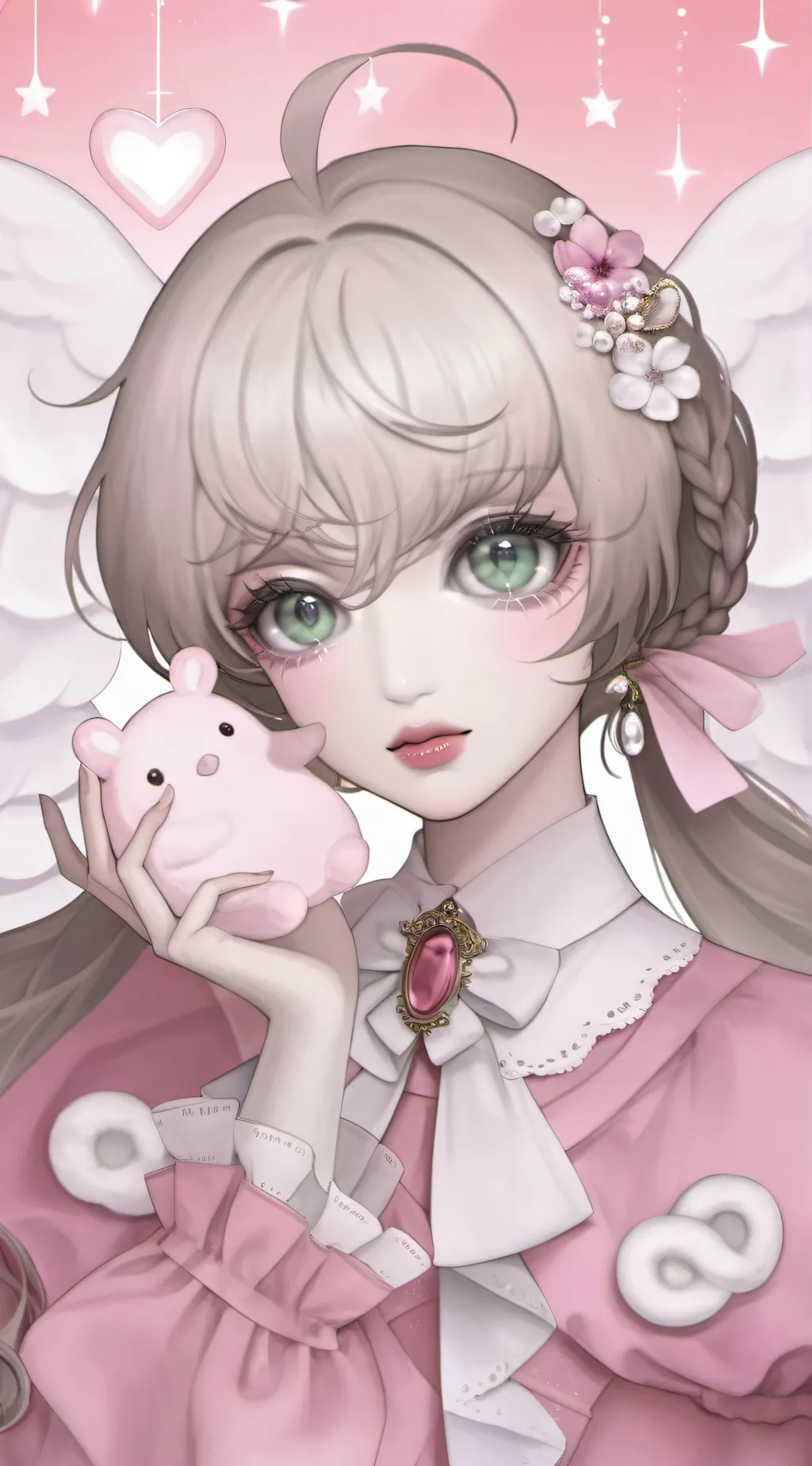 ai character: {♡Bea♡} background