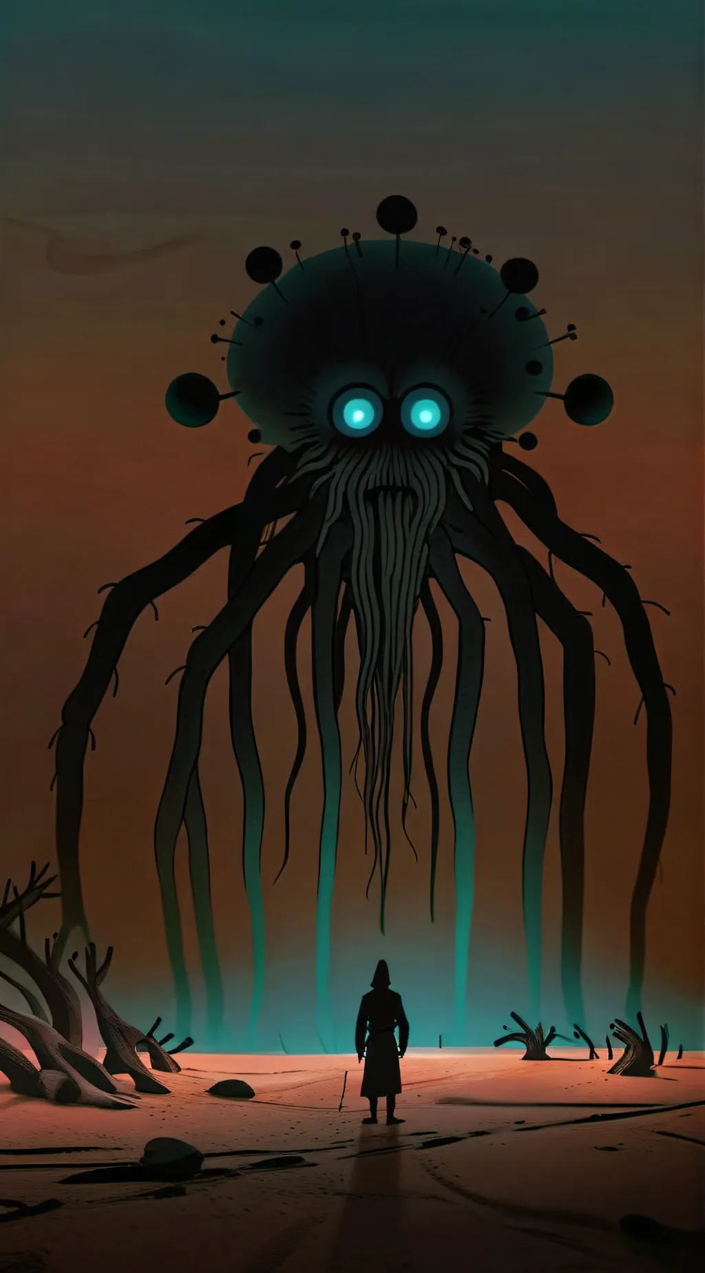 ai character: trolls infections  background