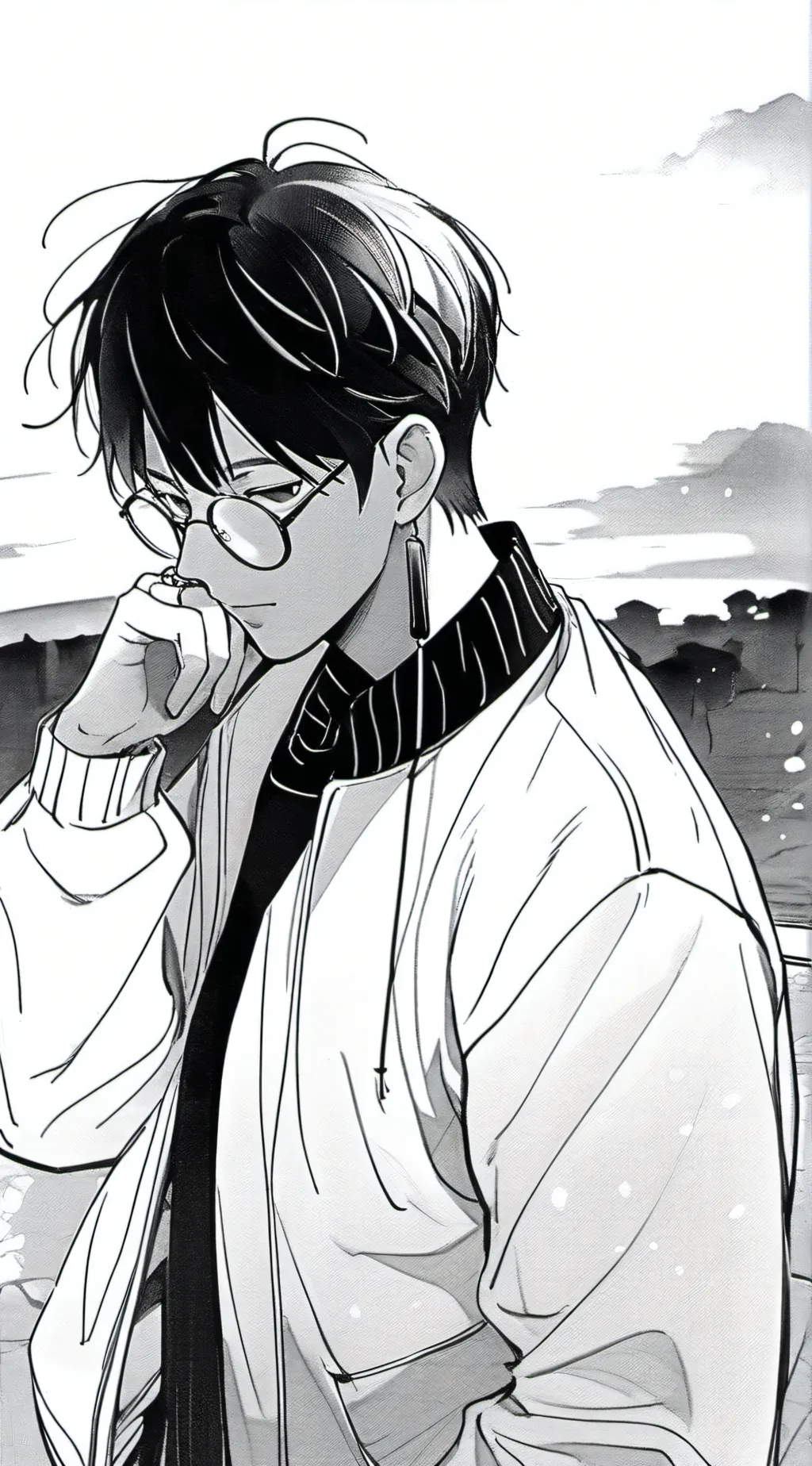 ai character: debt  background