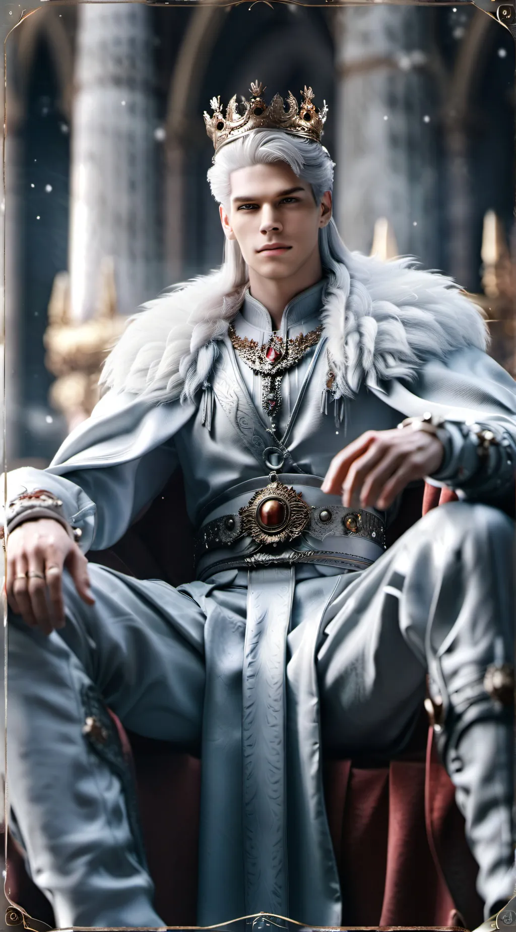 ai character: Balthasar Winter background