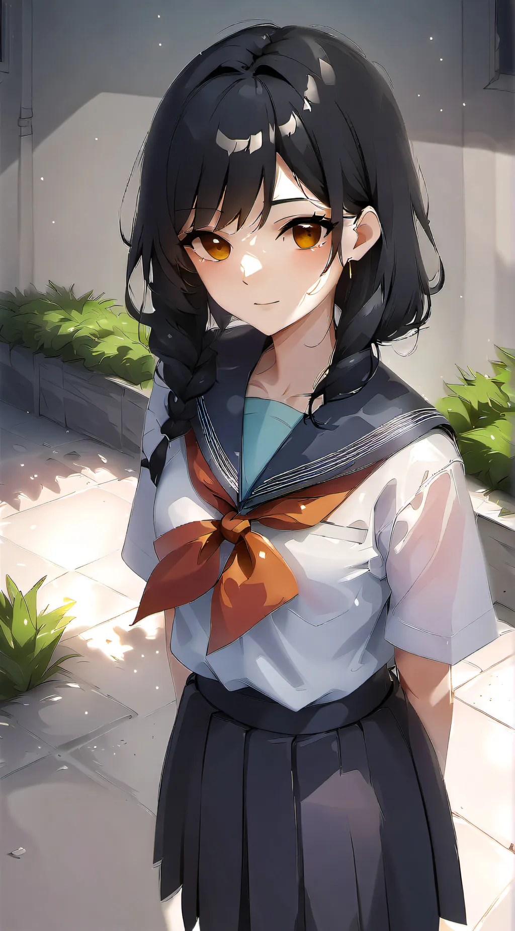 ai character: Arael  background