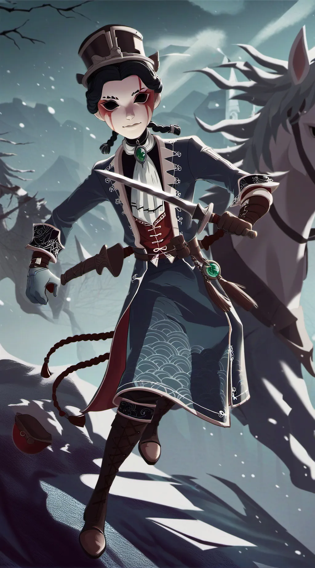 ai character: Thunder needs help background