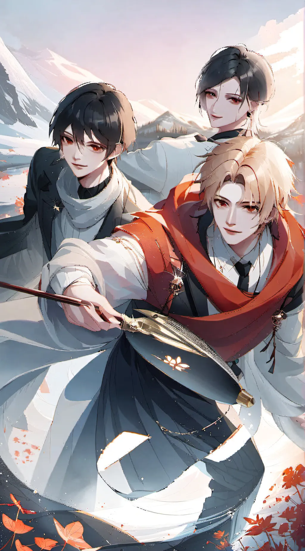 ai character: Adrien background