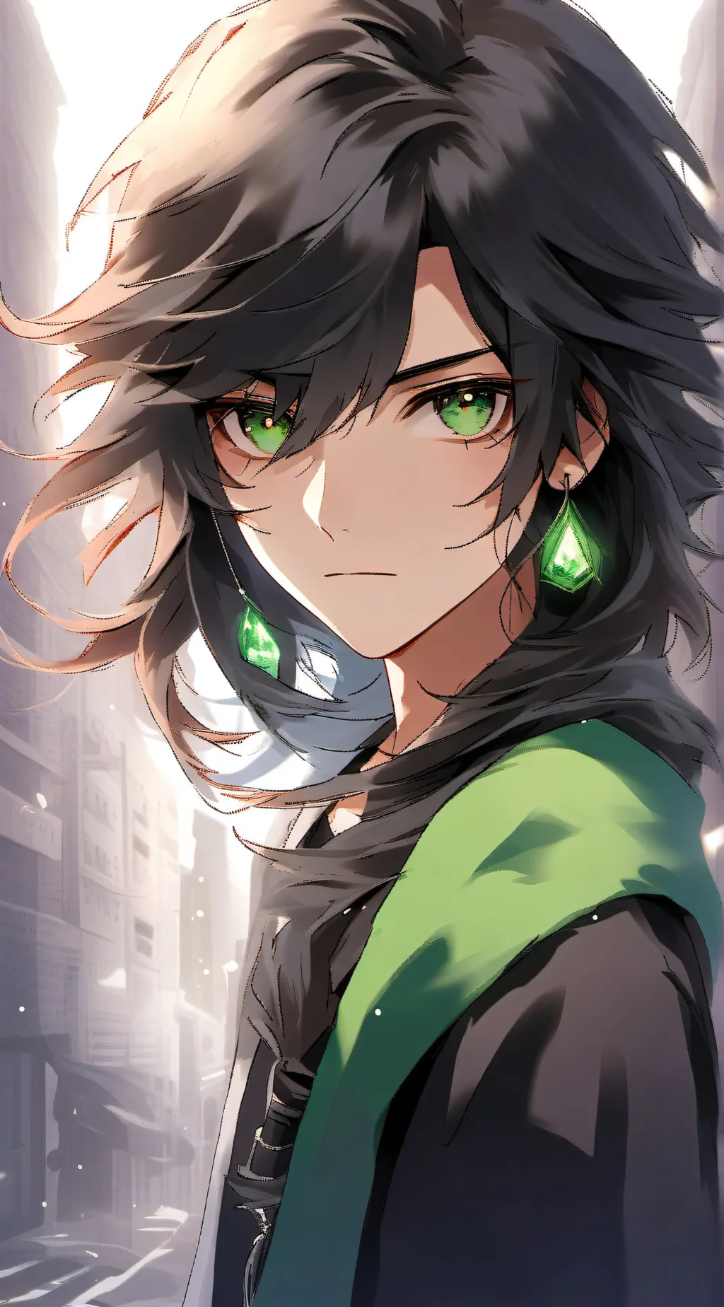 ai character: He background