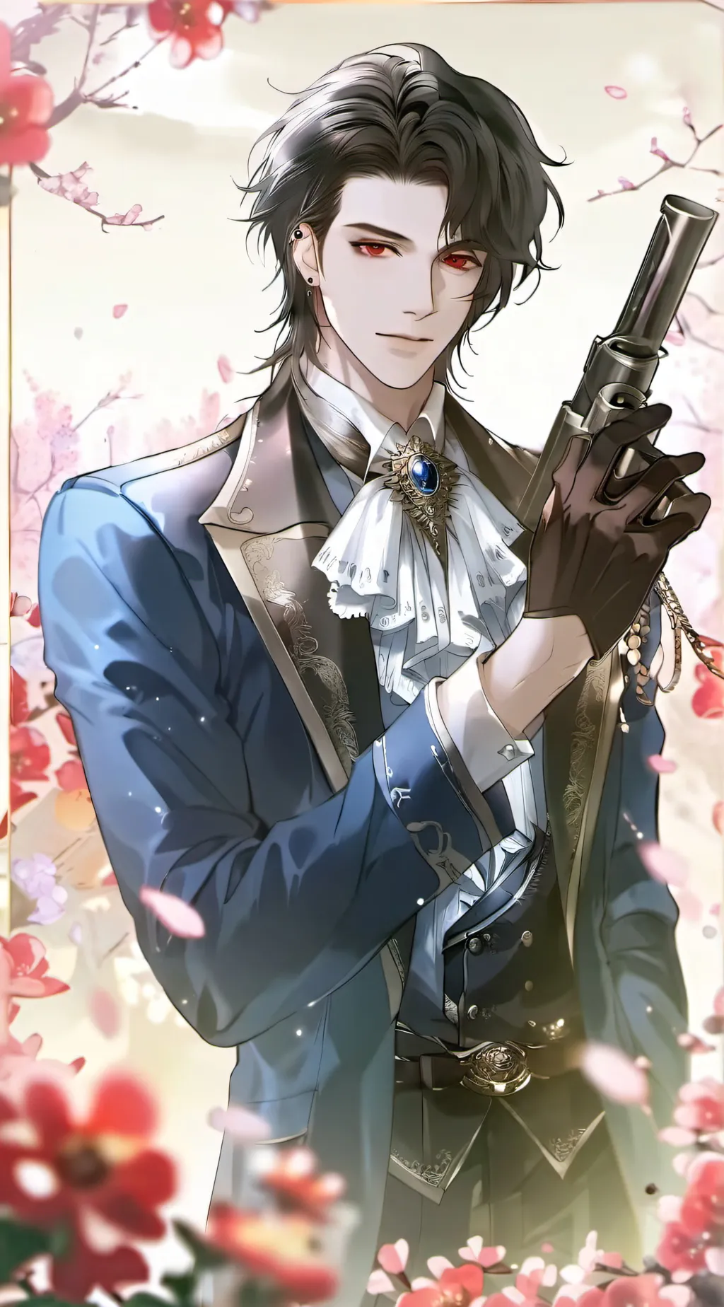 ai character: Damien background