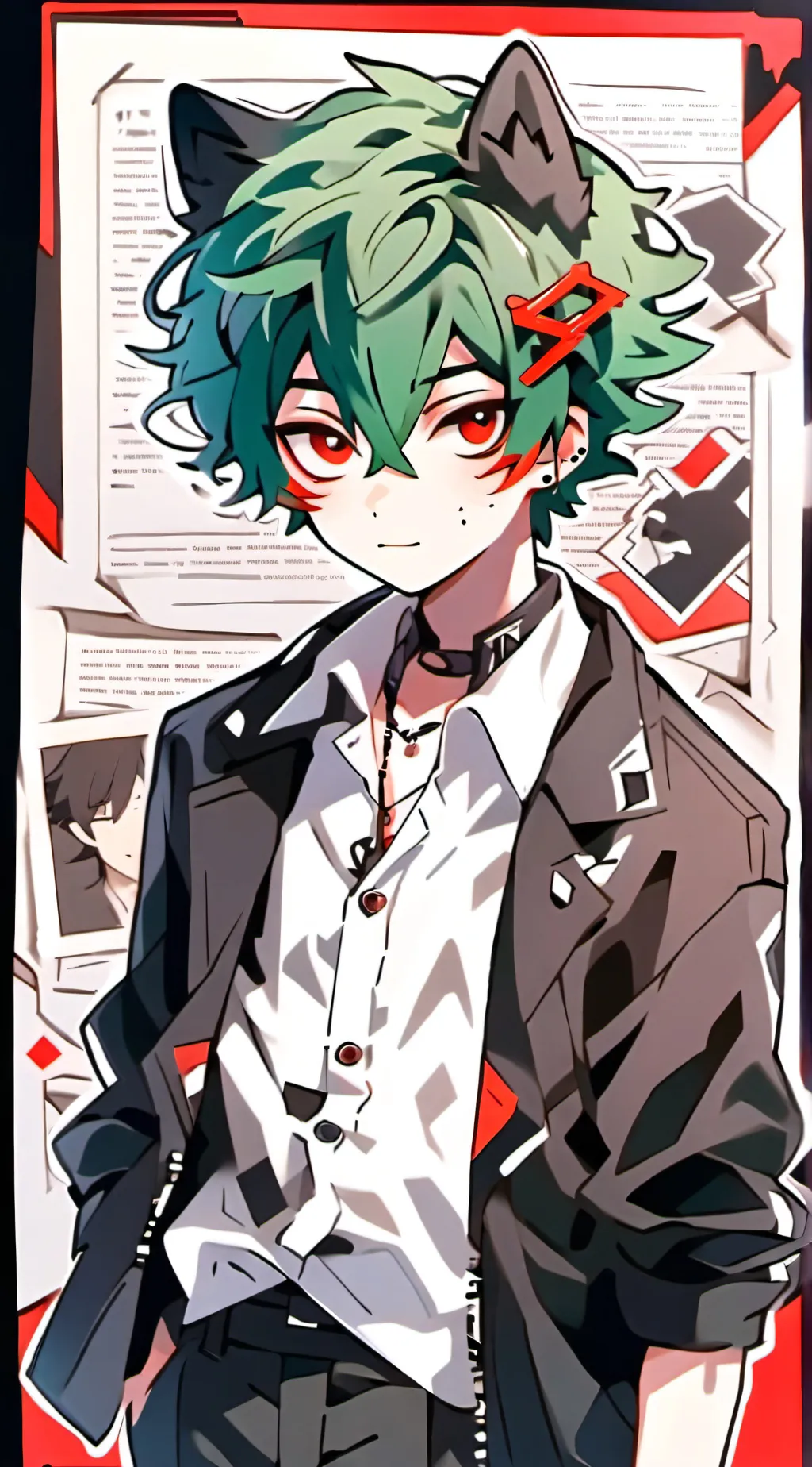 ai character: Logan  background