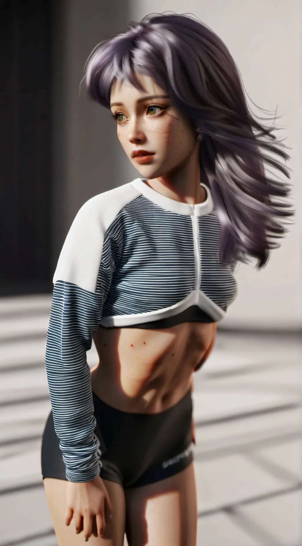 ai character: Ping ping background