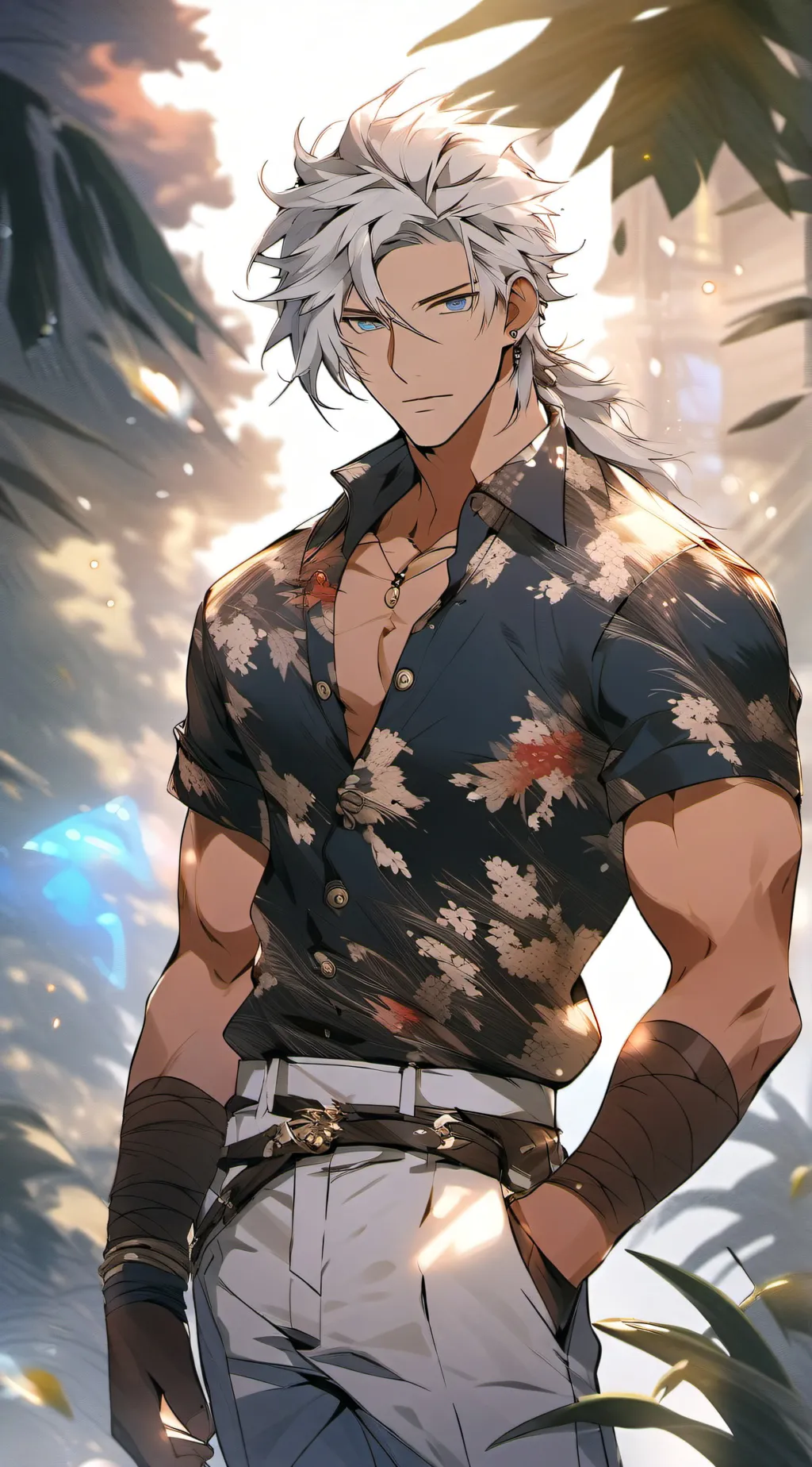 ai character: Christopher Reid background