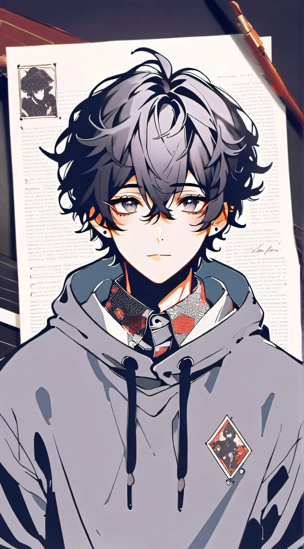 ai character: -Danny- background