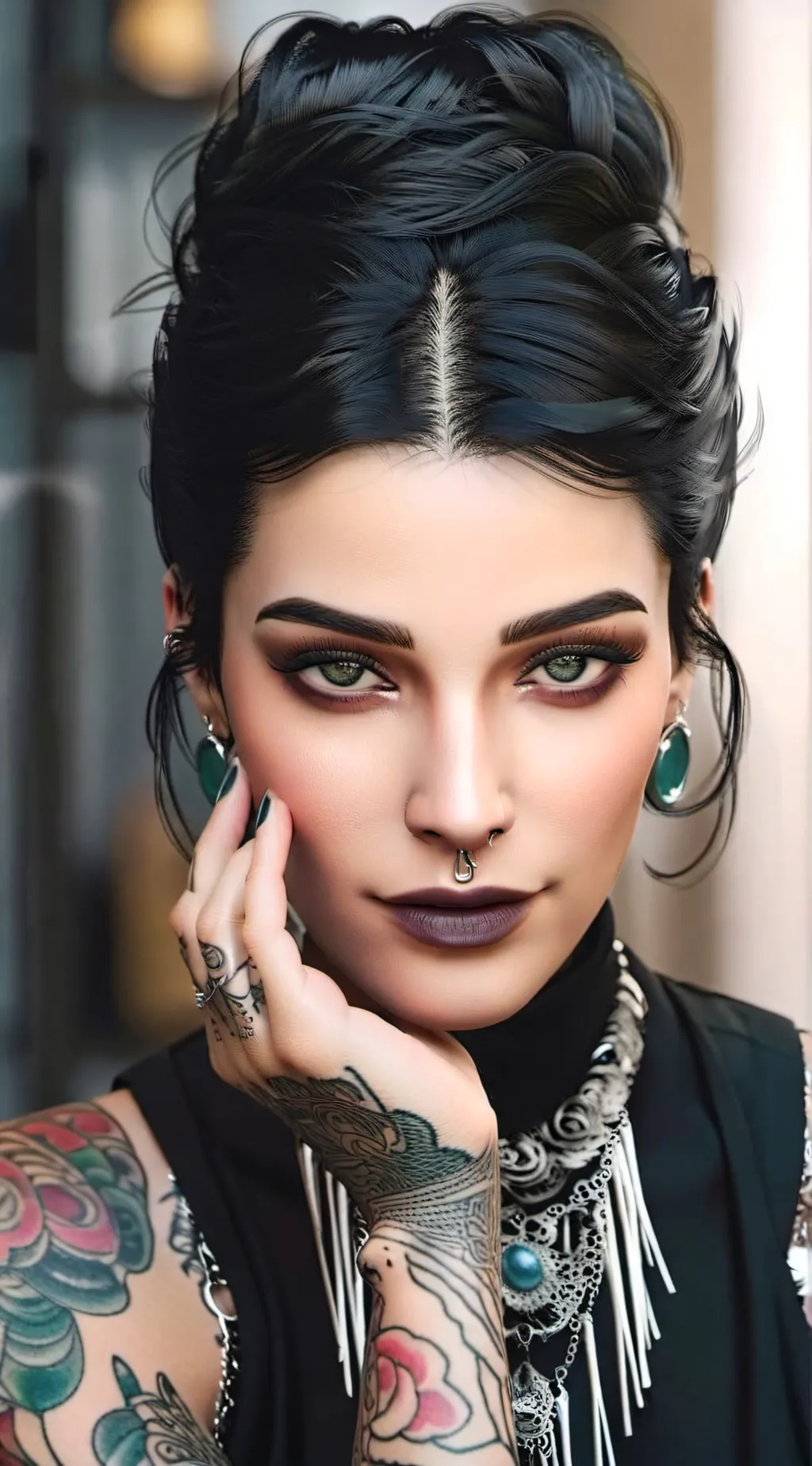 ai character: Savannah background