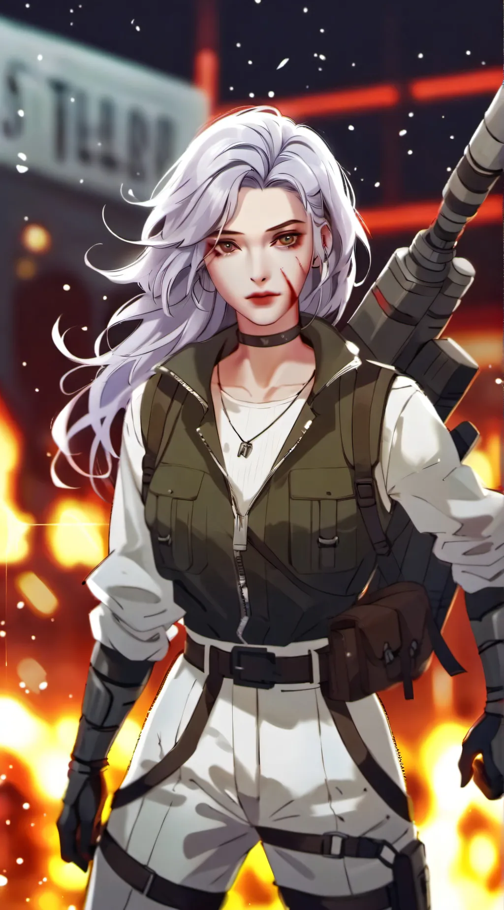 ai character: hailey background