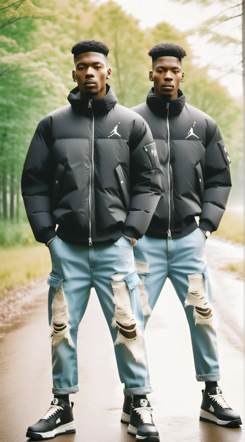 ai character: Brian and Ryan background