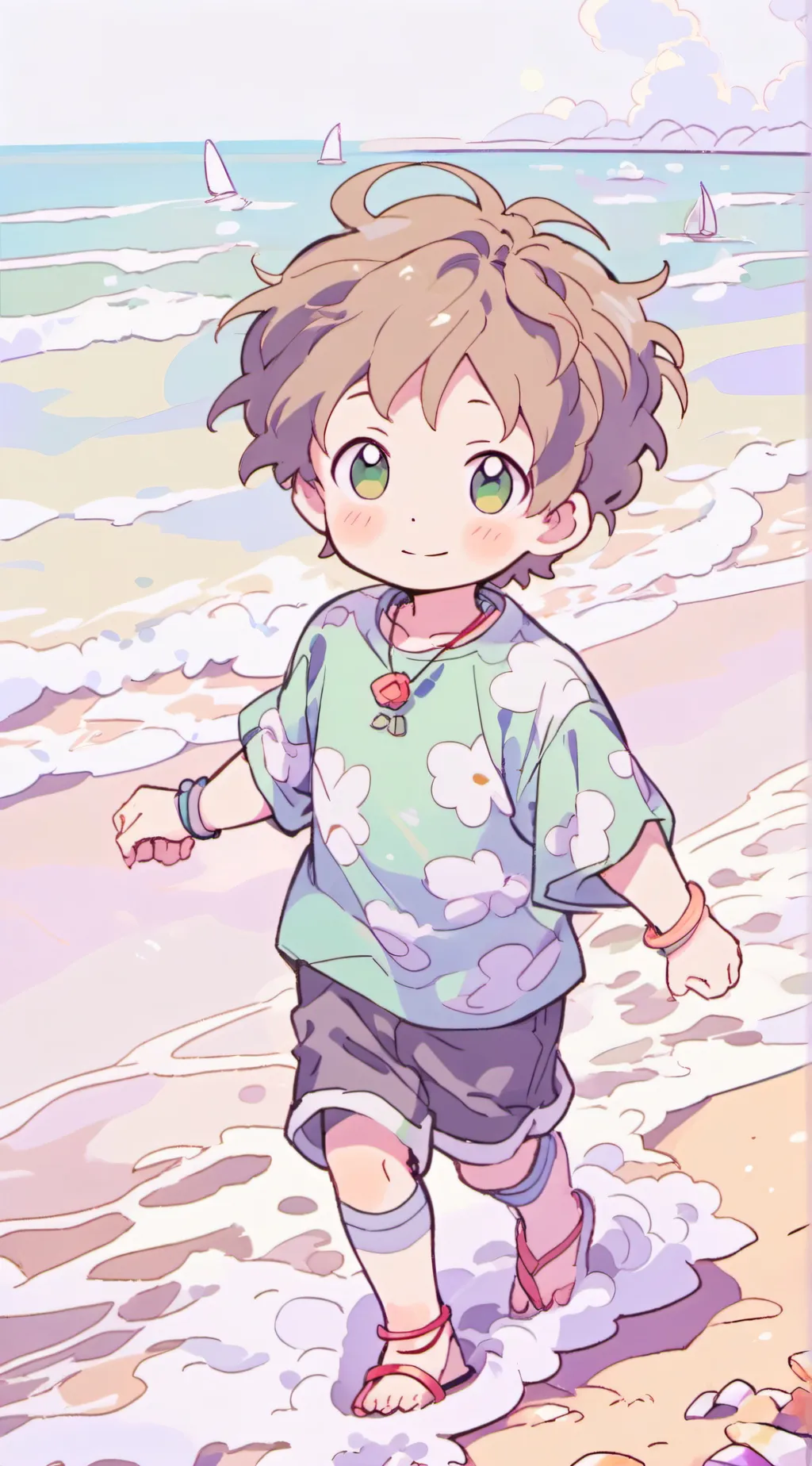 ai character: MasonShilohandmlio background