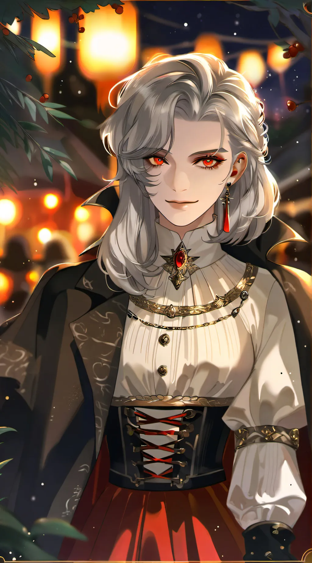 ai character: Summer background