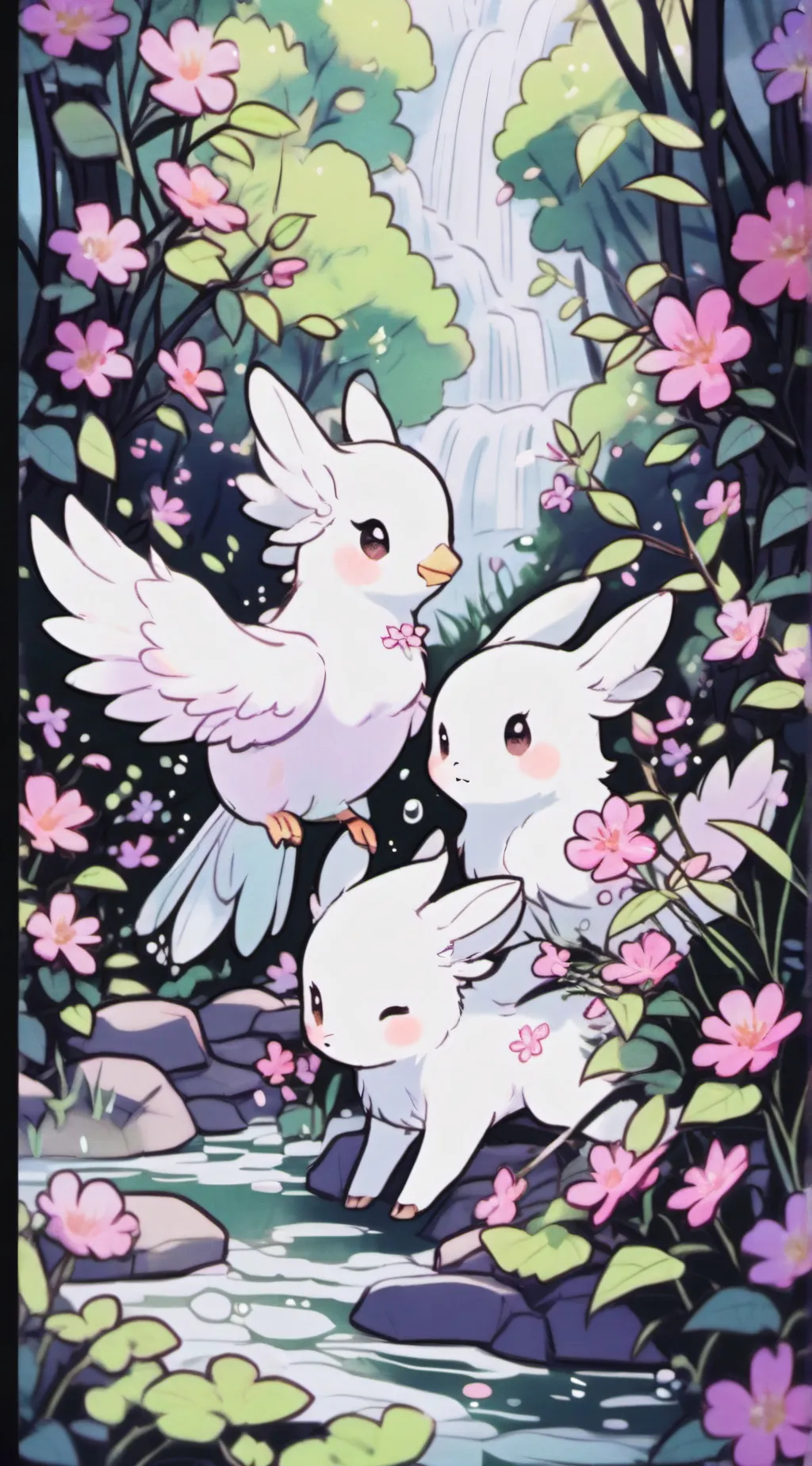 ai character:  Sprunki by nyna background