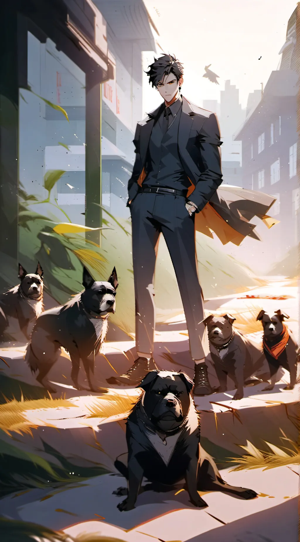 ai character: Alex background