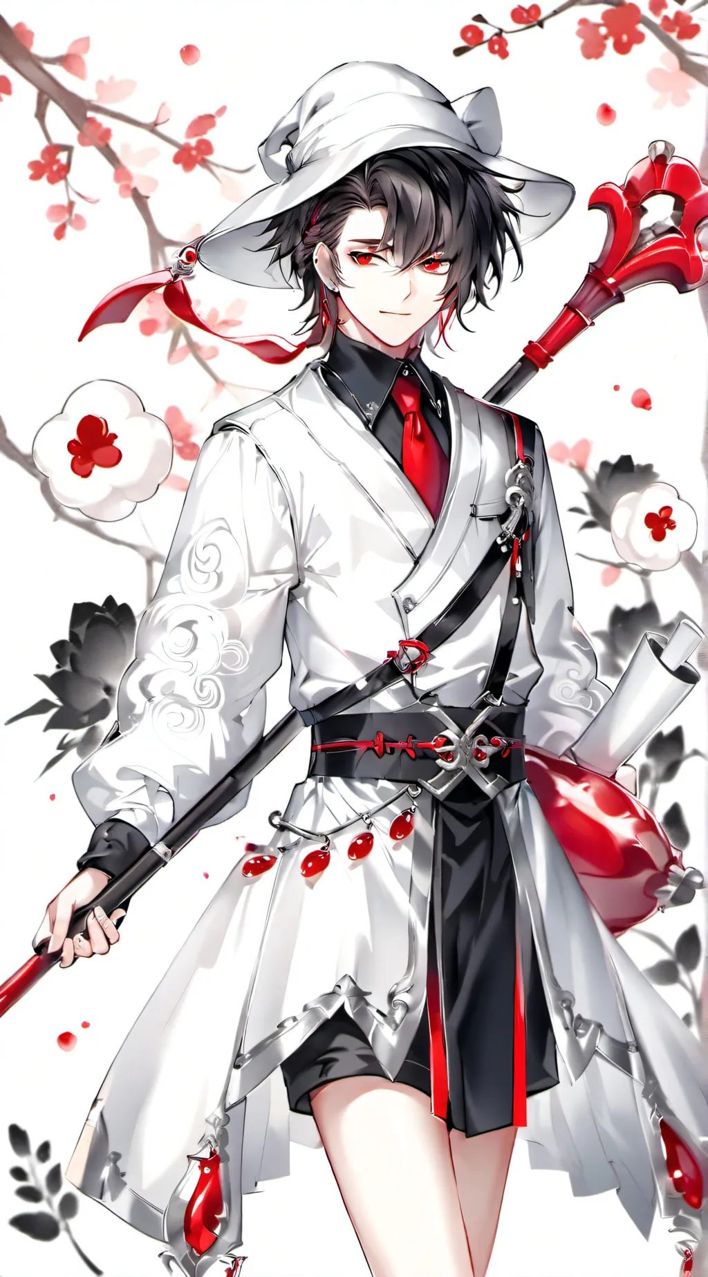 ai character: Lone background