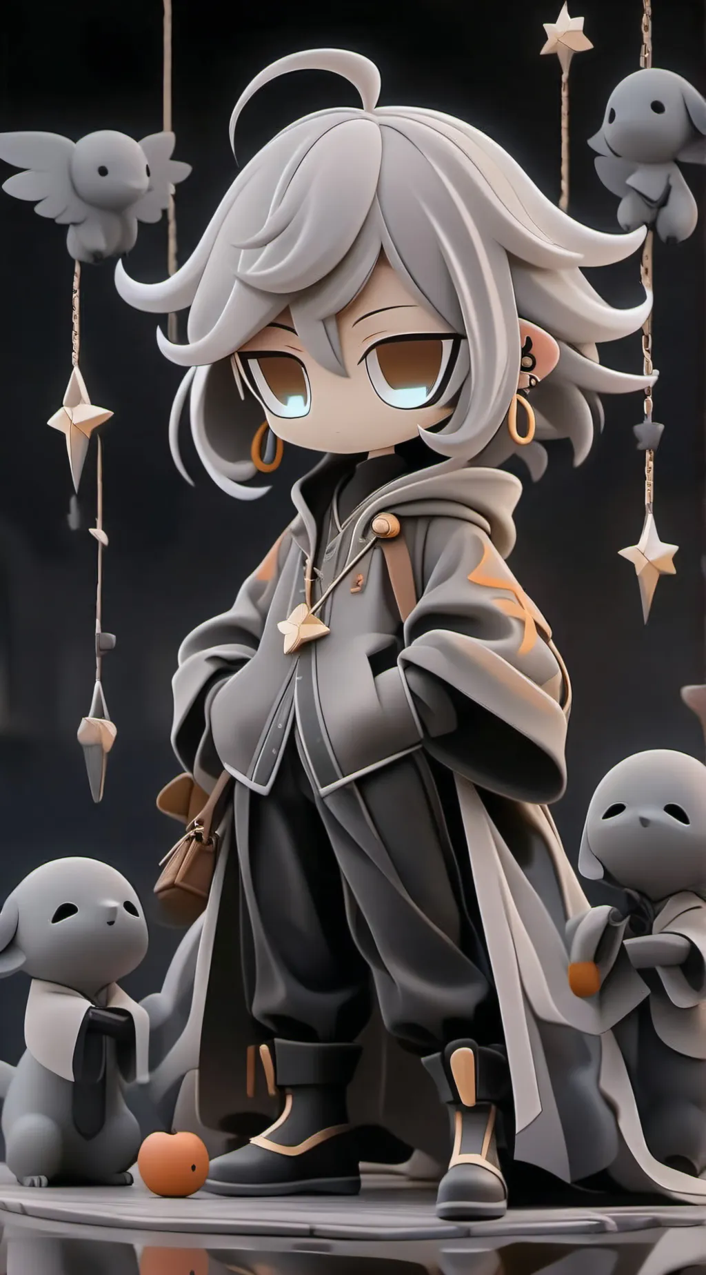 ai character: Oliver  background