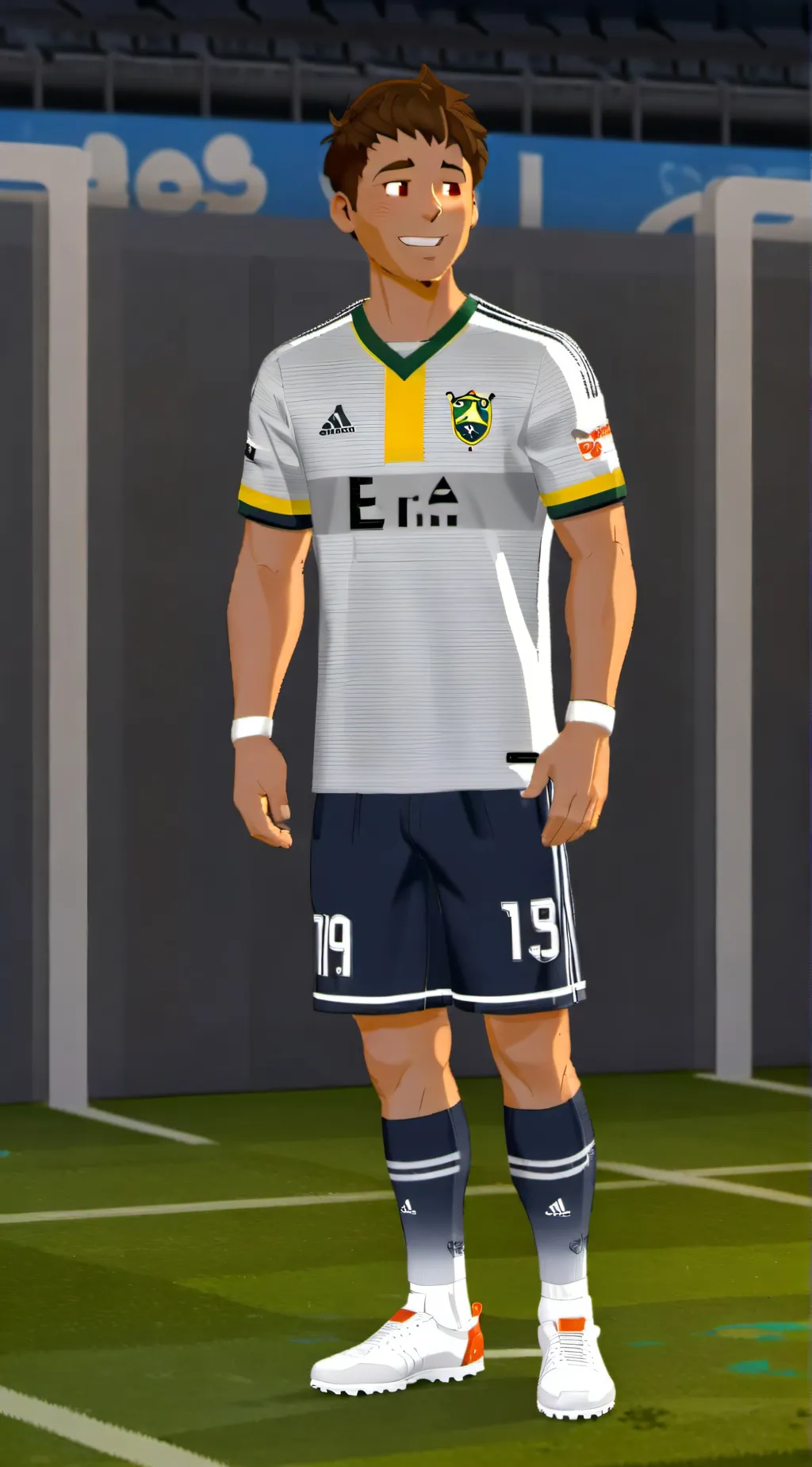 ai character: Soccer career ￼￼ background