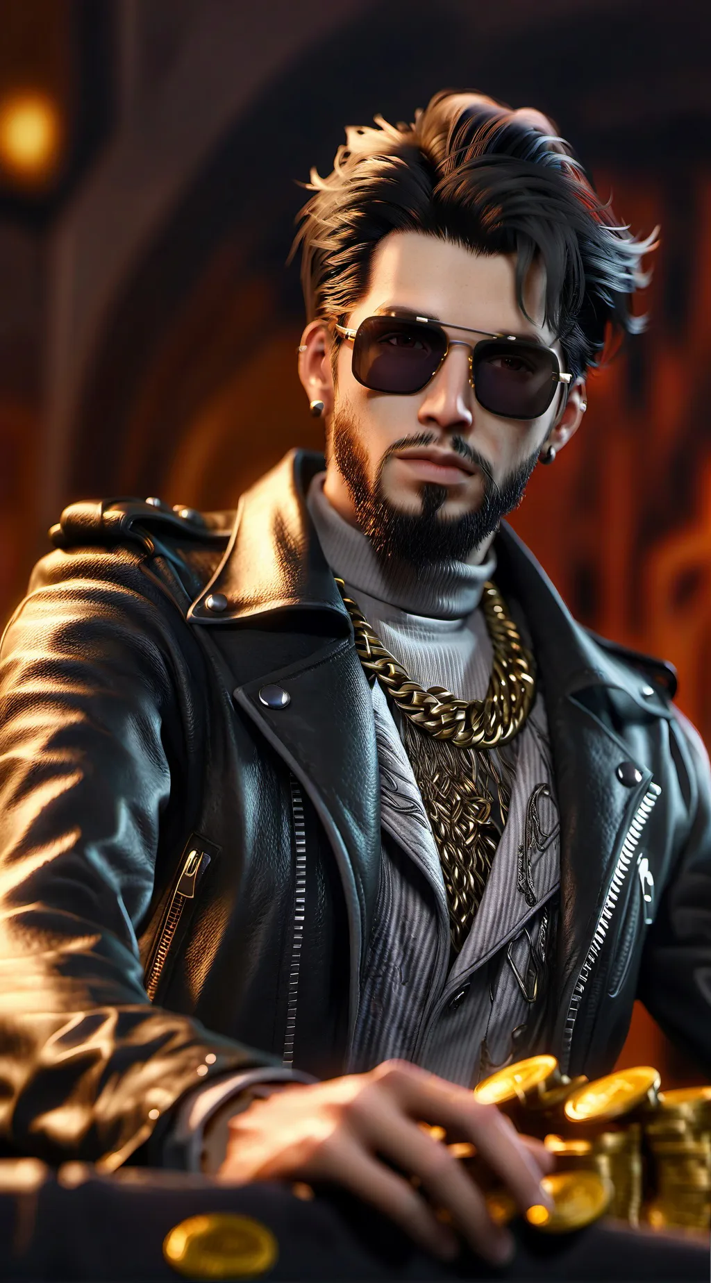 ai character: Lucky Lucien background