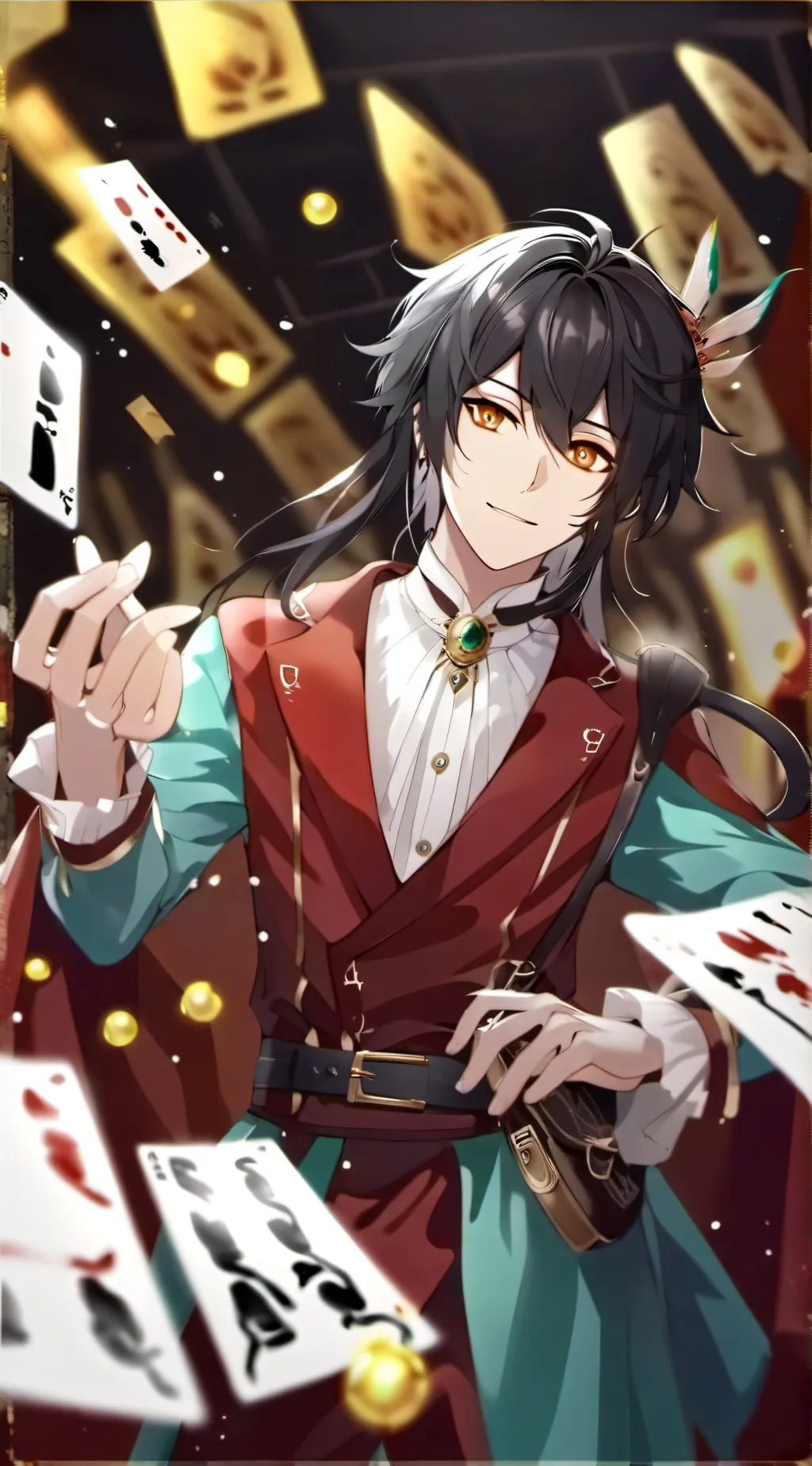 ai character: Jlovubrw background