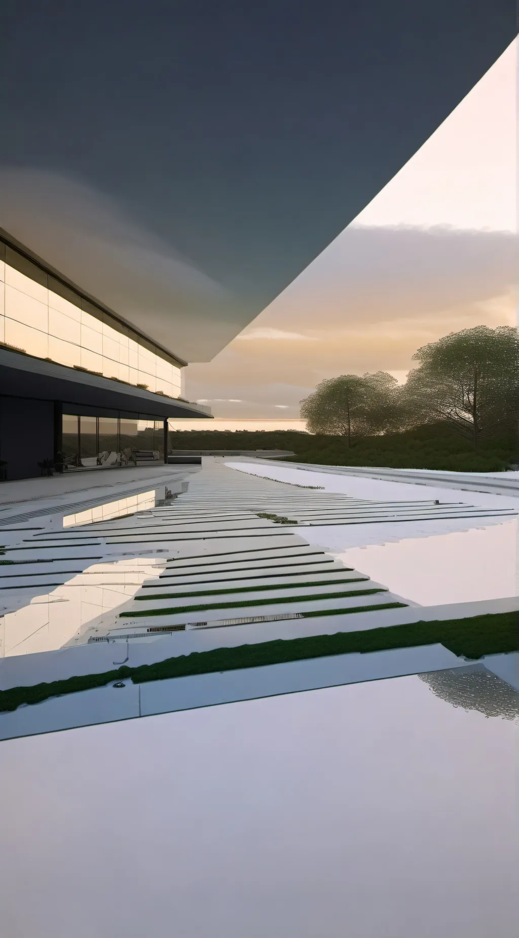 ai character: el paisaje background