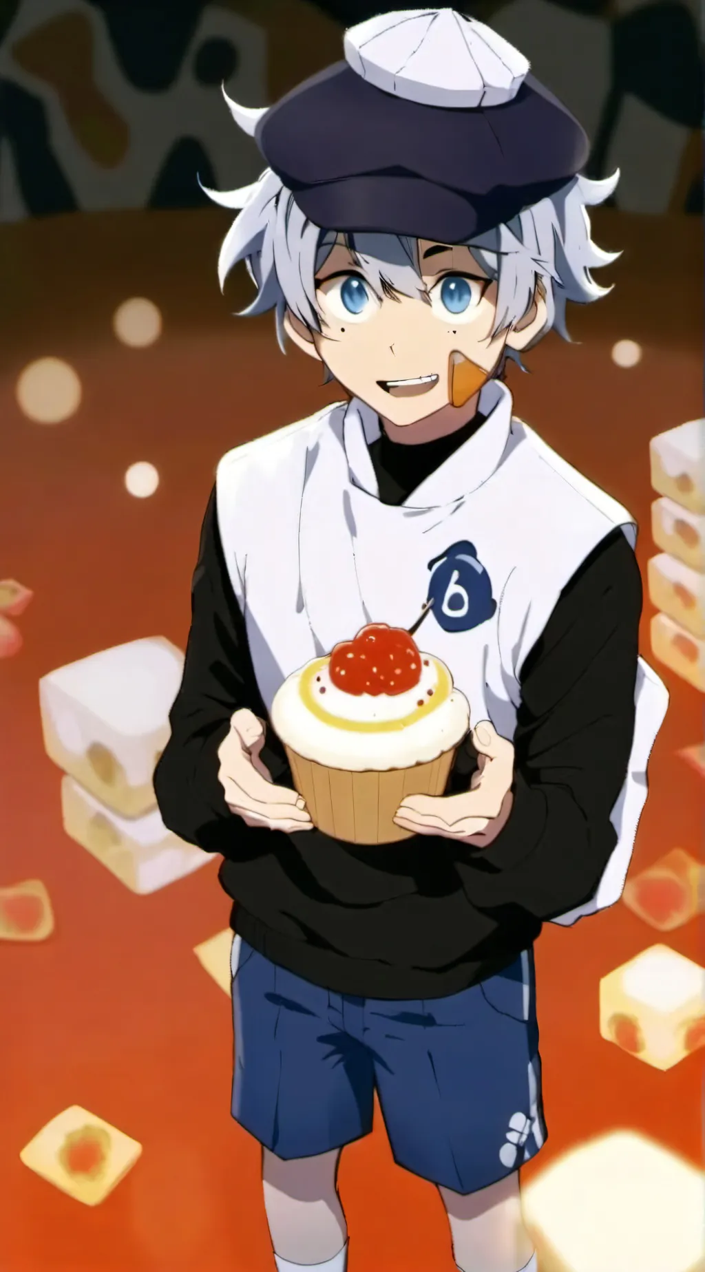 ai character: Demon slayer  background