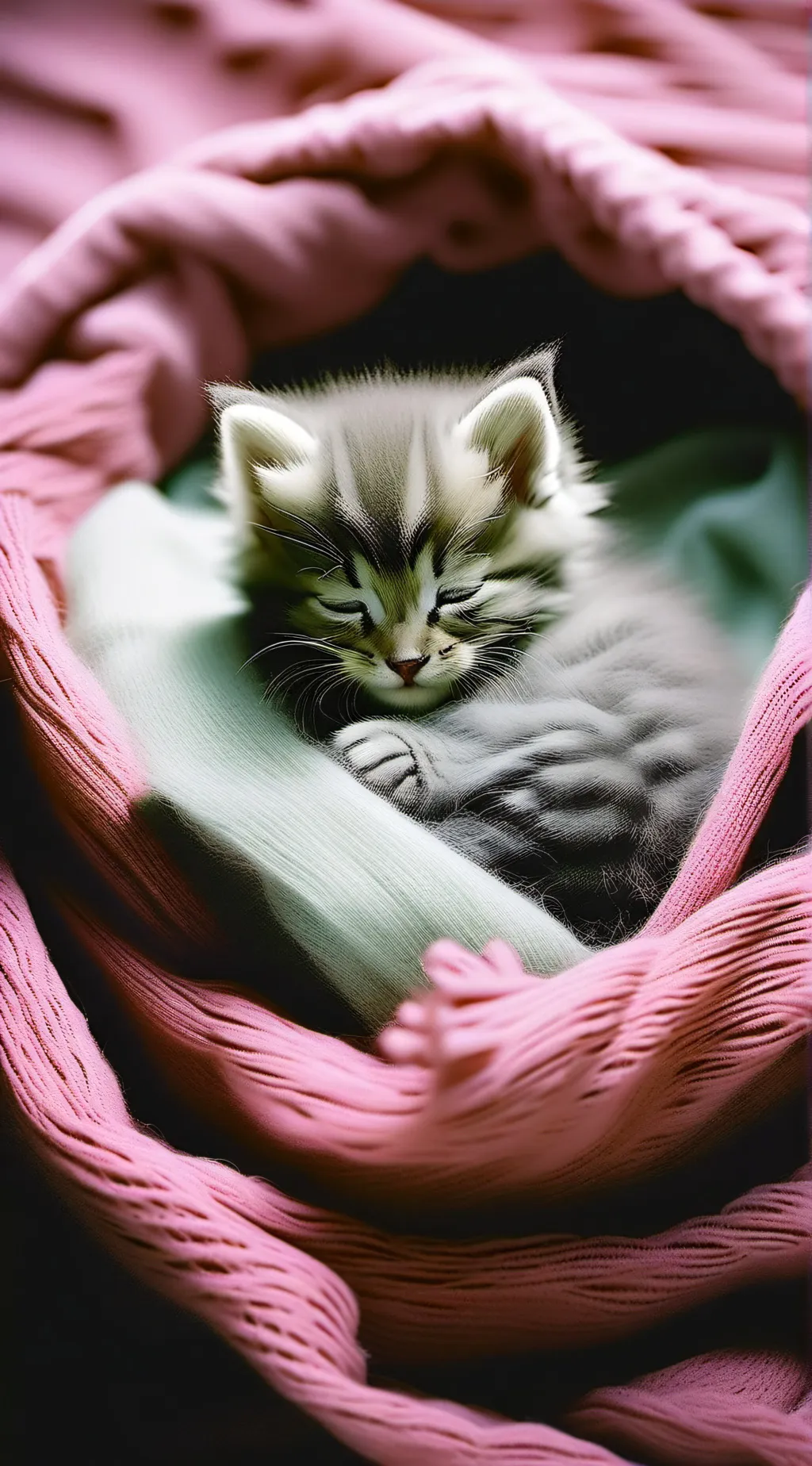 ai character: BABY KITTY background