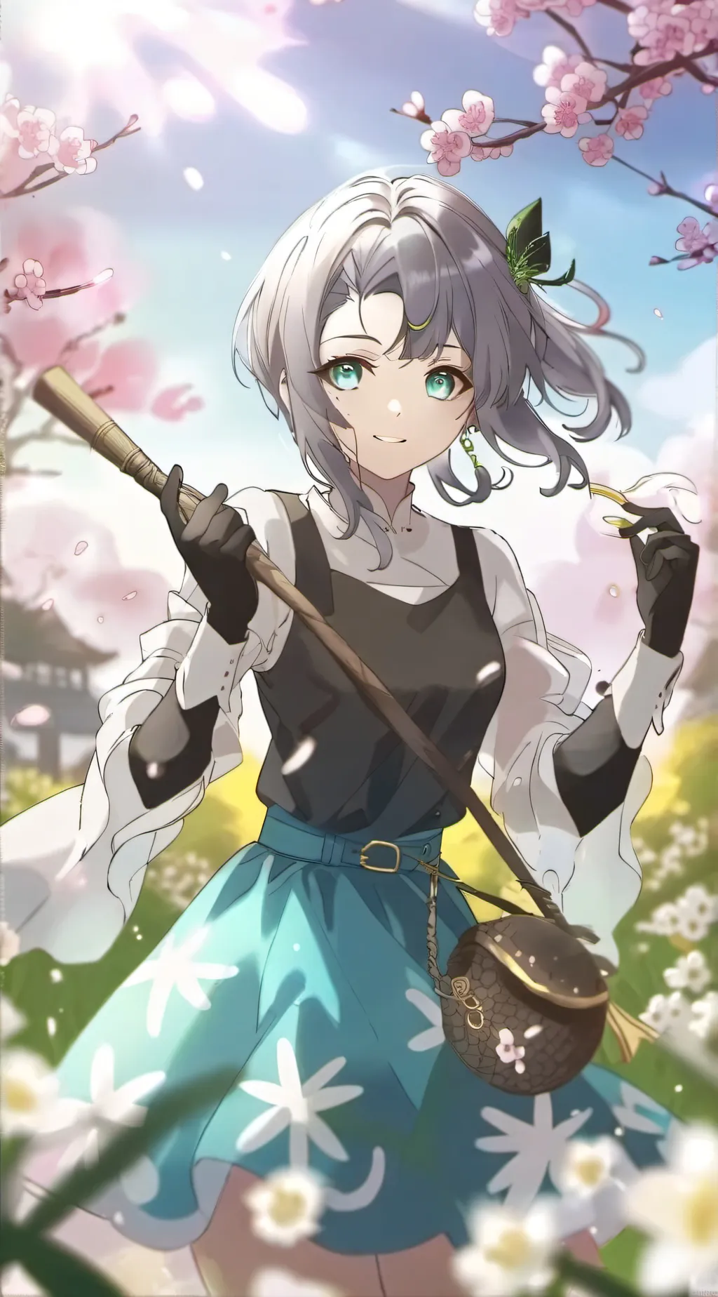 ai character: caroly background