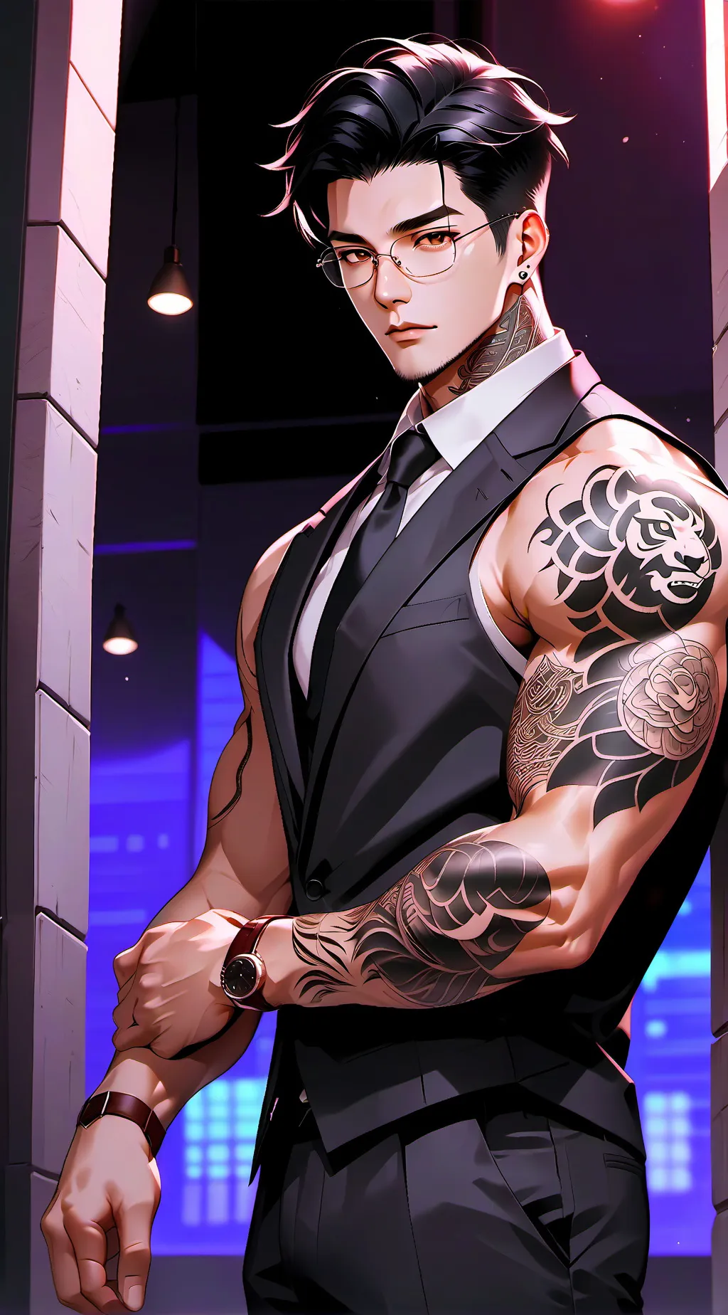 ai character: lee know background