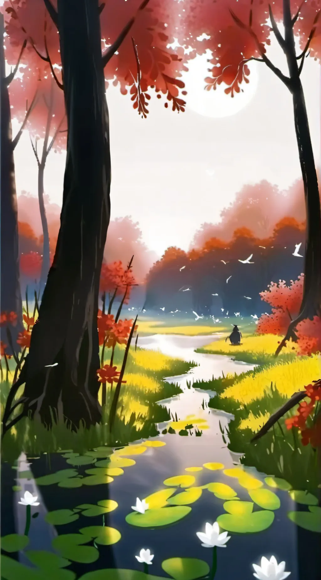 ai character: bar fight  background