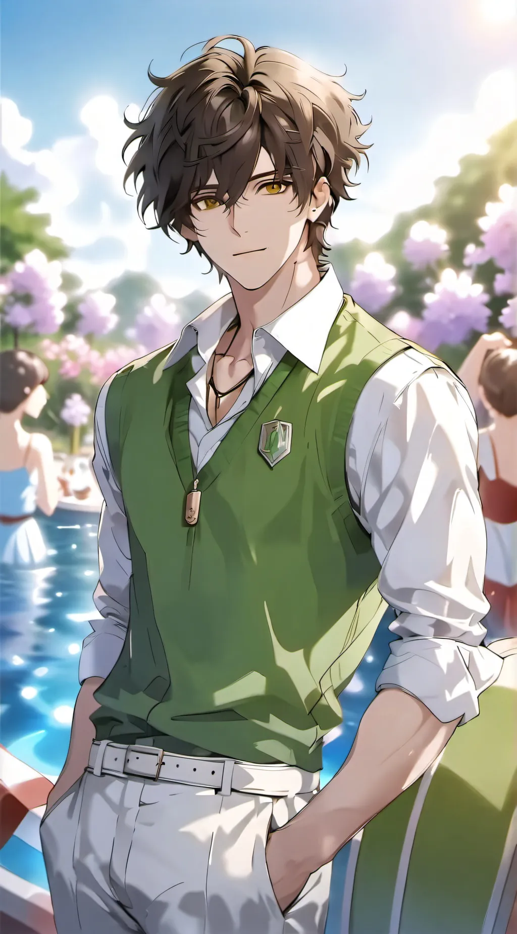 ai character: devin background