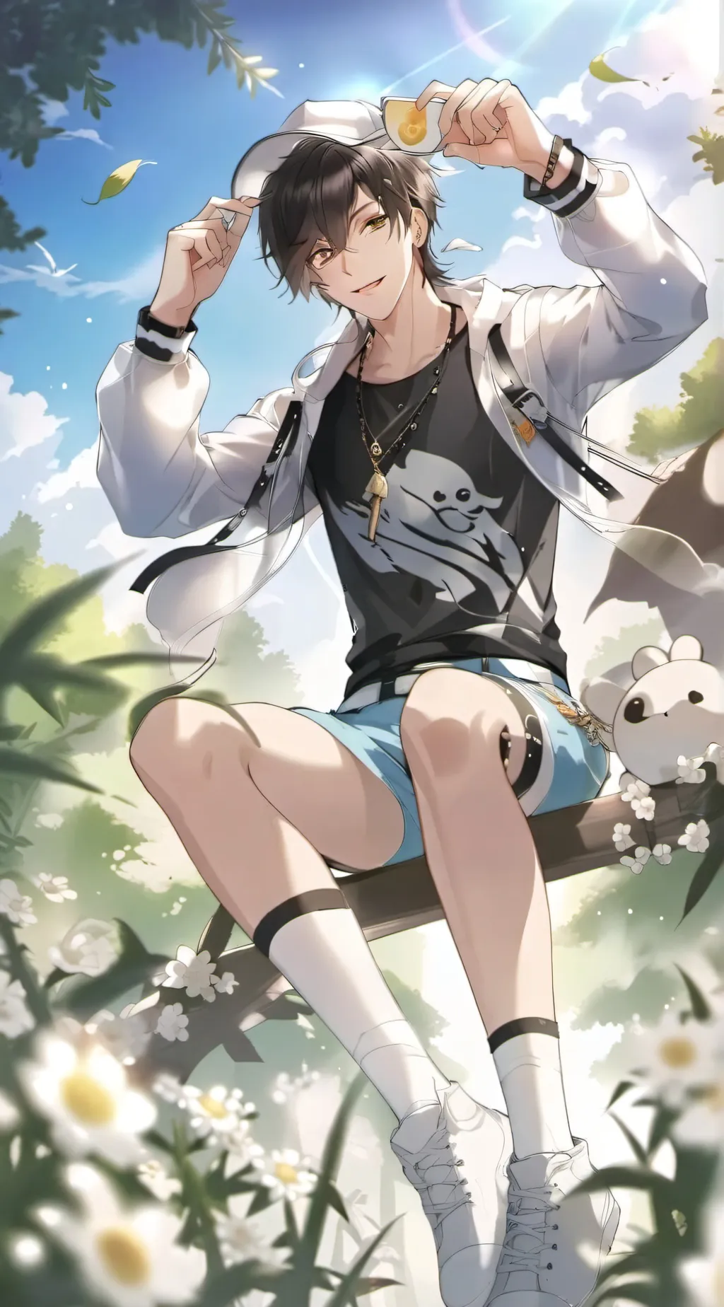 ai character: kira background