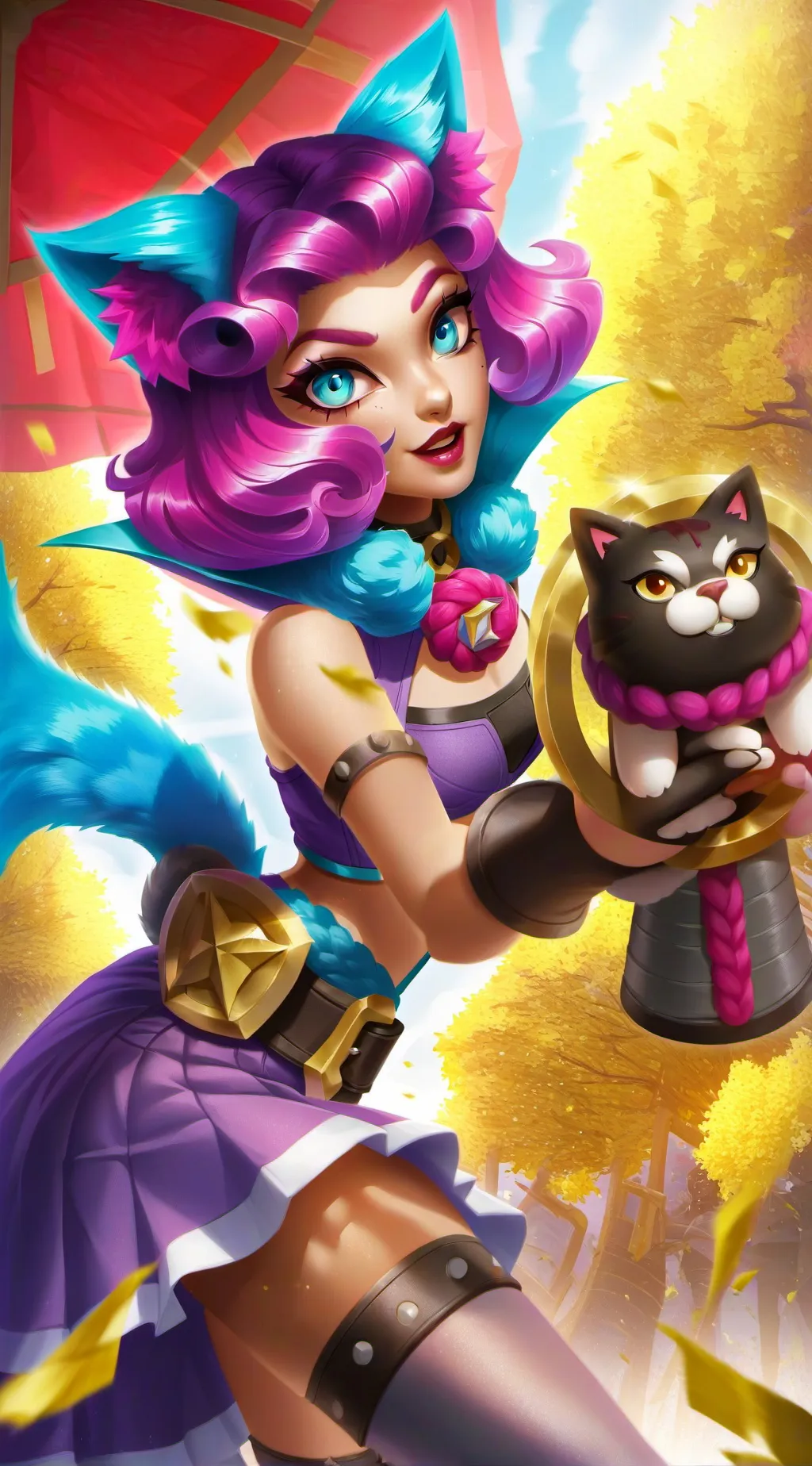 ai character: Ella background