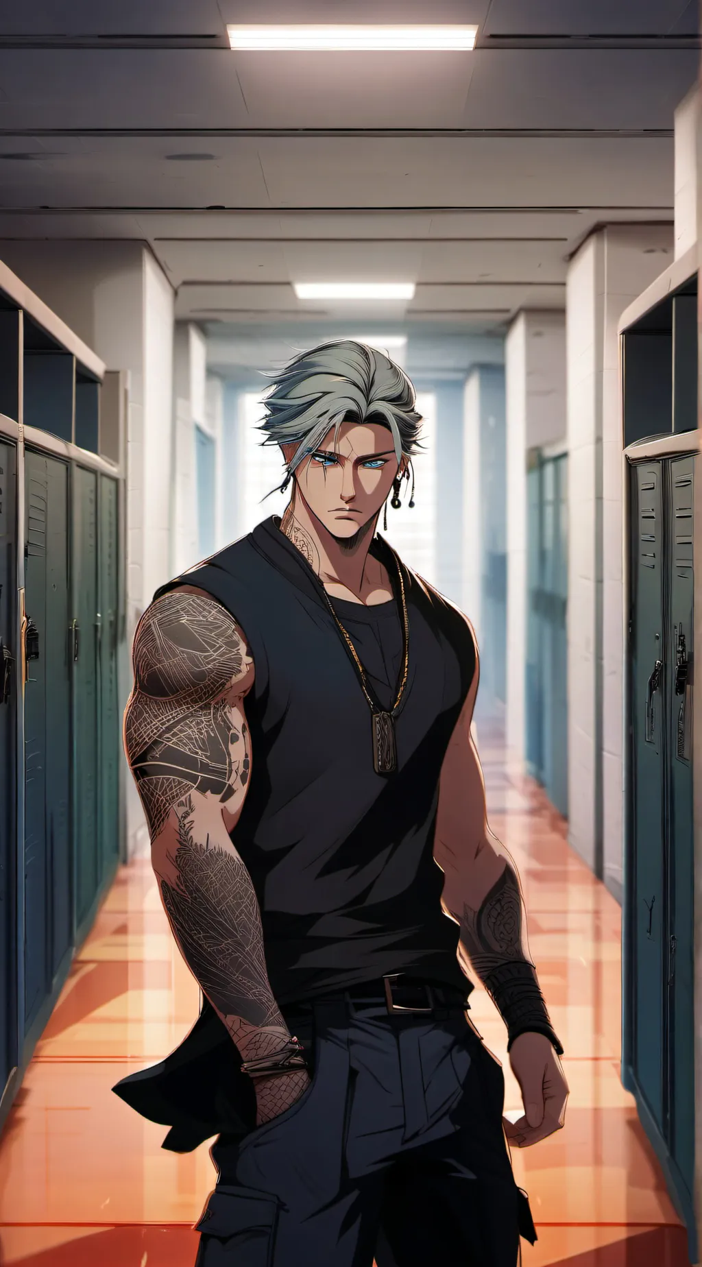 ai character: Markus background