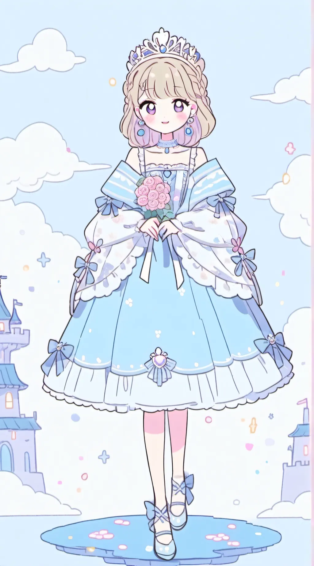 ai character: Princess Maya  background