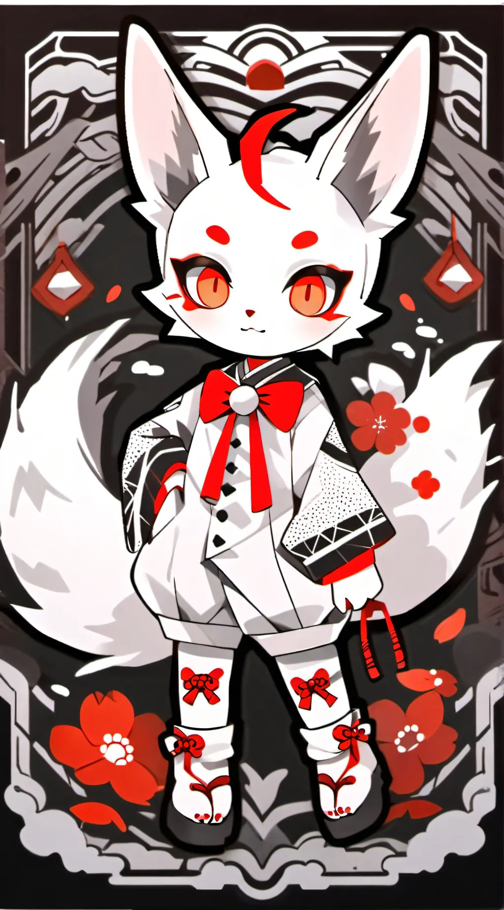 ai character: Cherry CinnamonRol background
