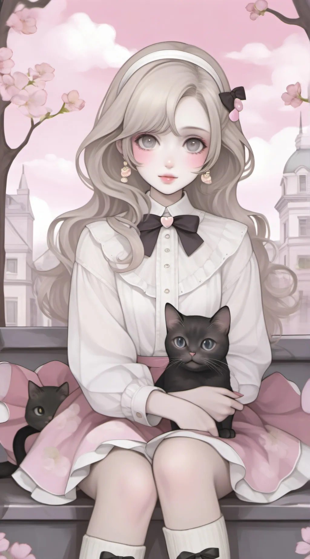 ai character: Myra!  background