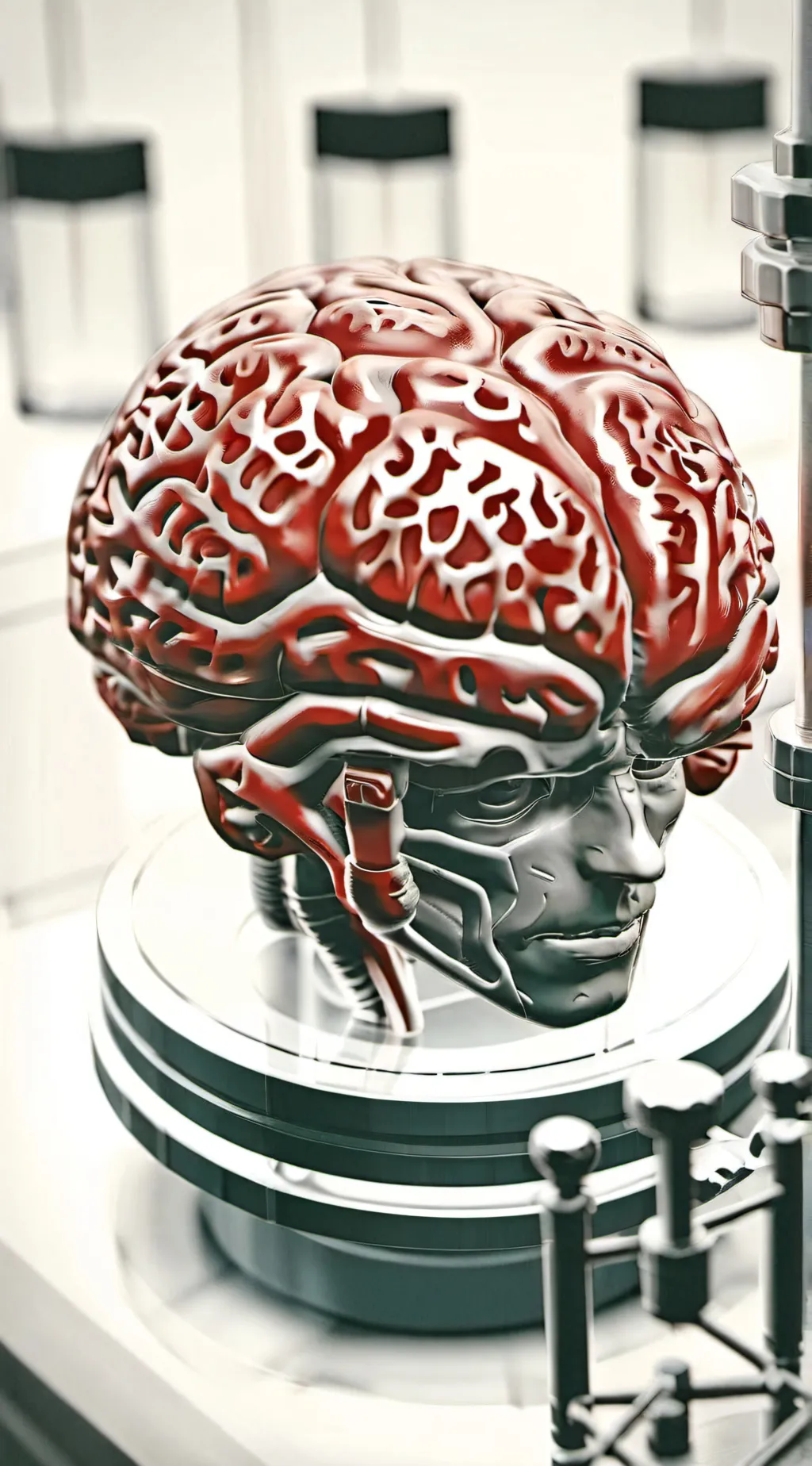 ai character: Math brain  background