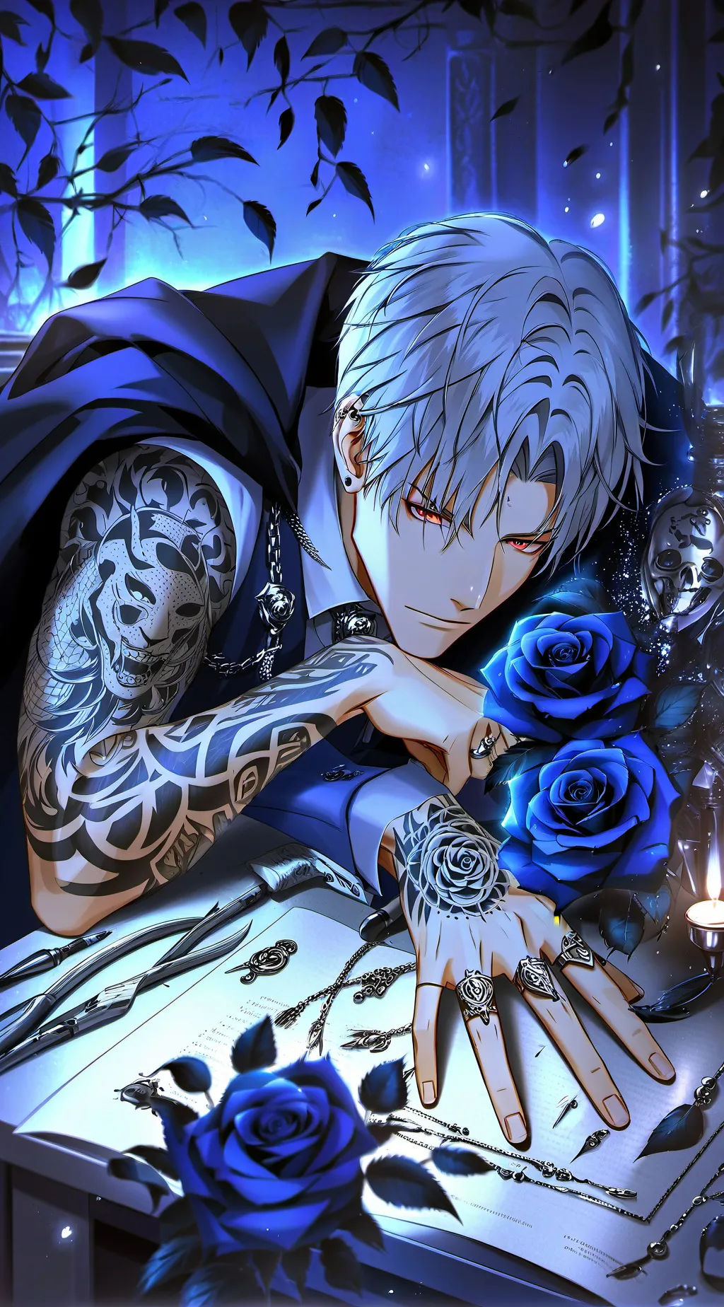 ai character: Lior background