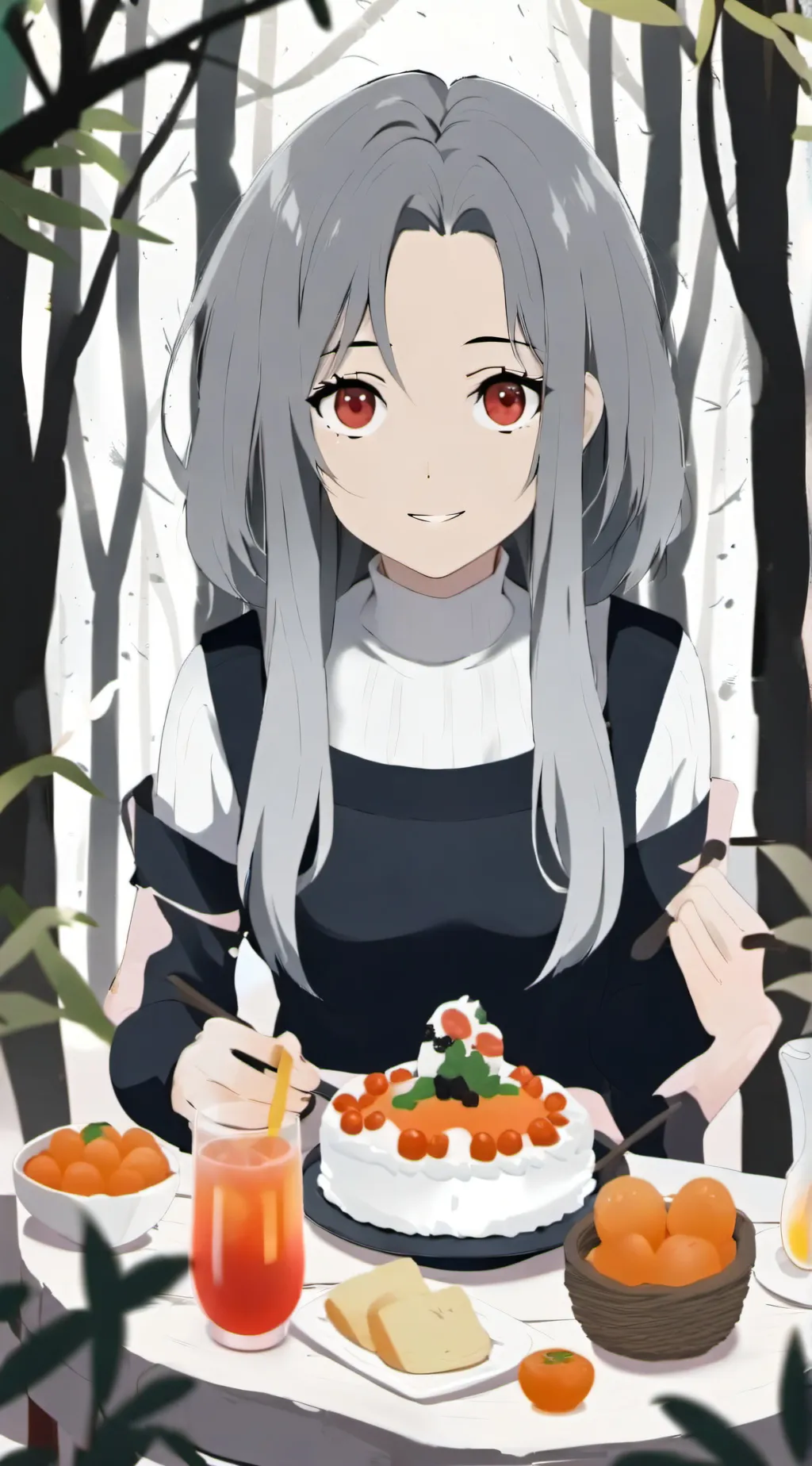 ai character: lily background