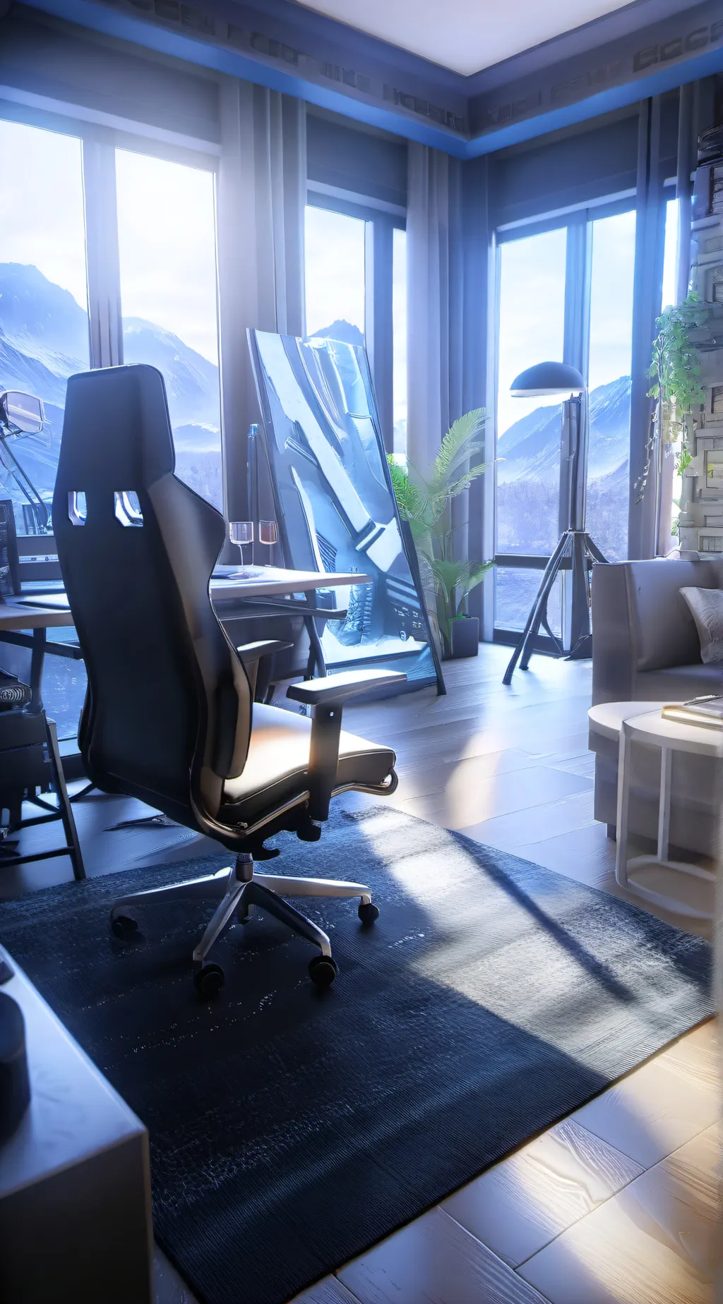 ai character: nimona background