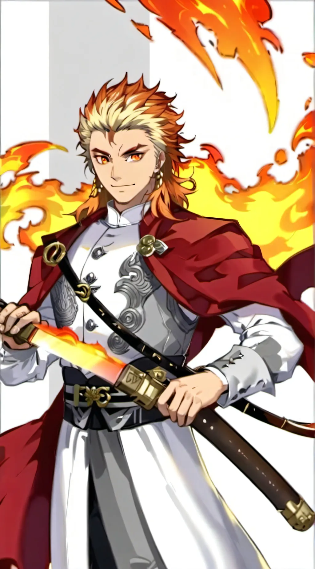 ai character: rengoku background